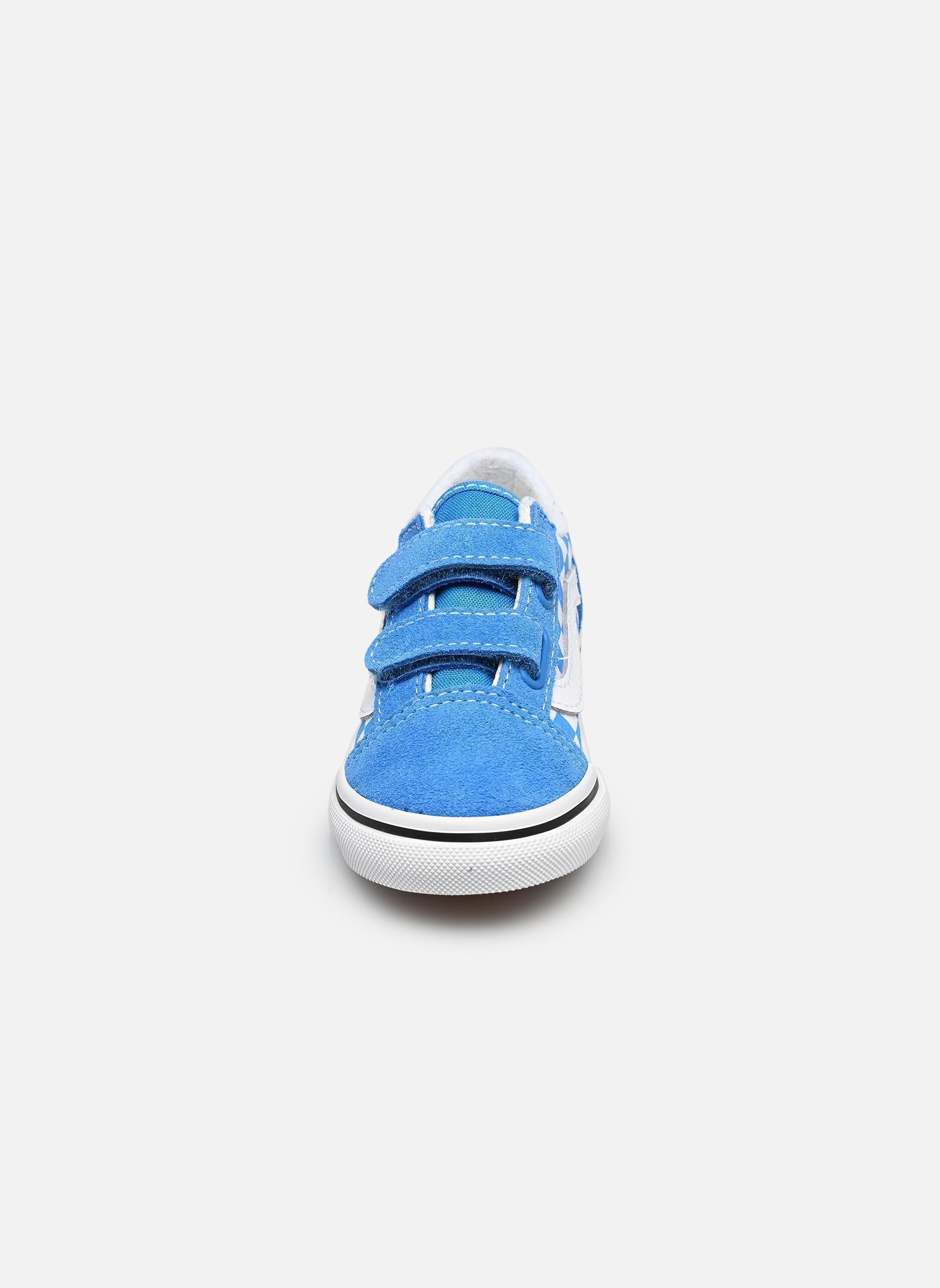 Baskets basses Old Skool V BB garçon bleu Vans Baskets basses Old Skool V BB garçon bleu FNM - COLOR THEORY CHECKERBOAR