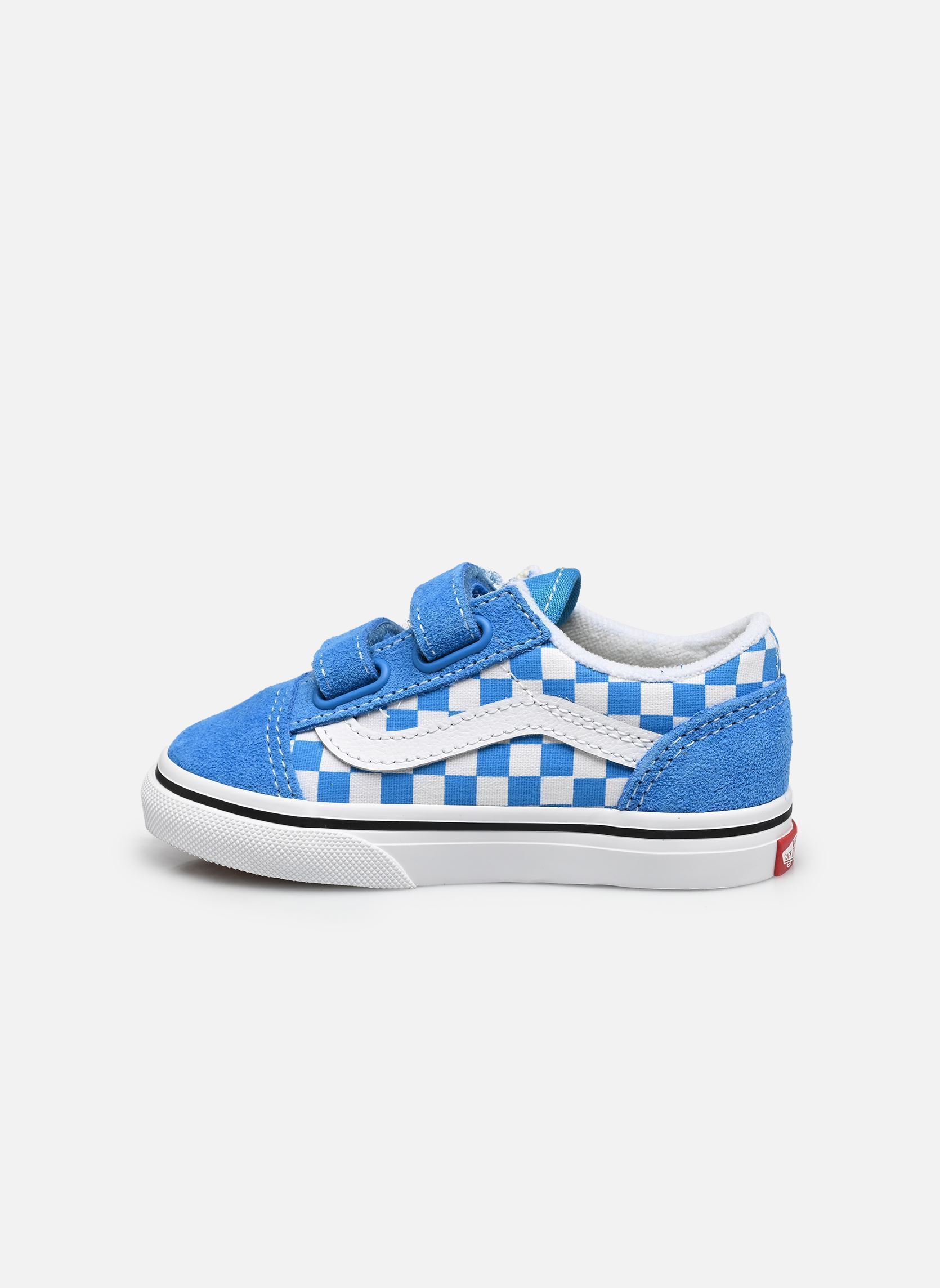 Baskets basses Old Skool V BB garçon bleu Vans Baskets basses Old Skool V BB garçon bleu FNM - COLOR THEORY CHECKERBOAR