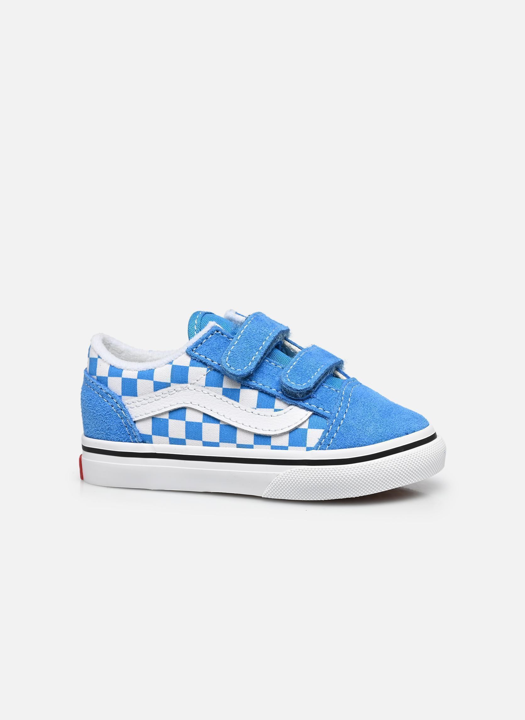 Baskets basses Old Skool V BB garçon bleu Vans Baskets basses Old Skool V BB garçon bleu FNM - COLOR THEORY CHECKERBOAR