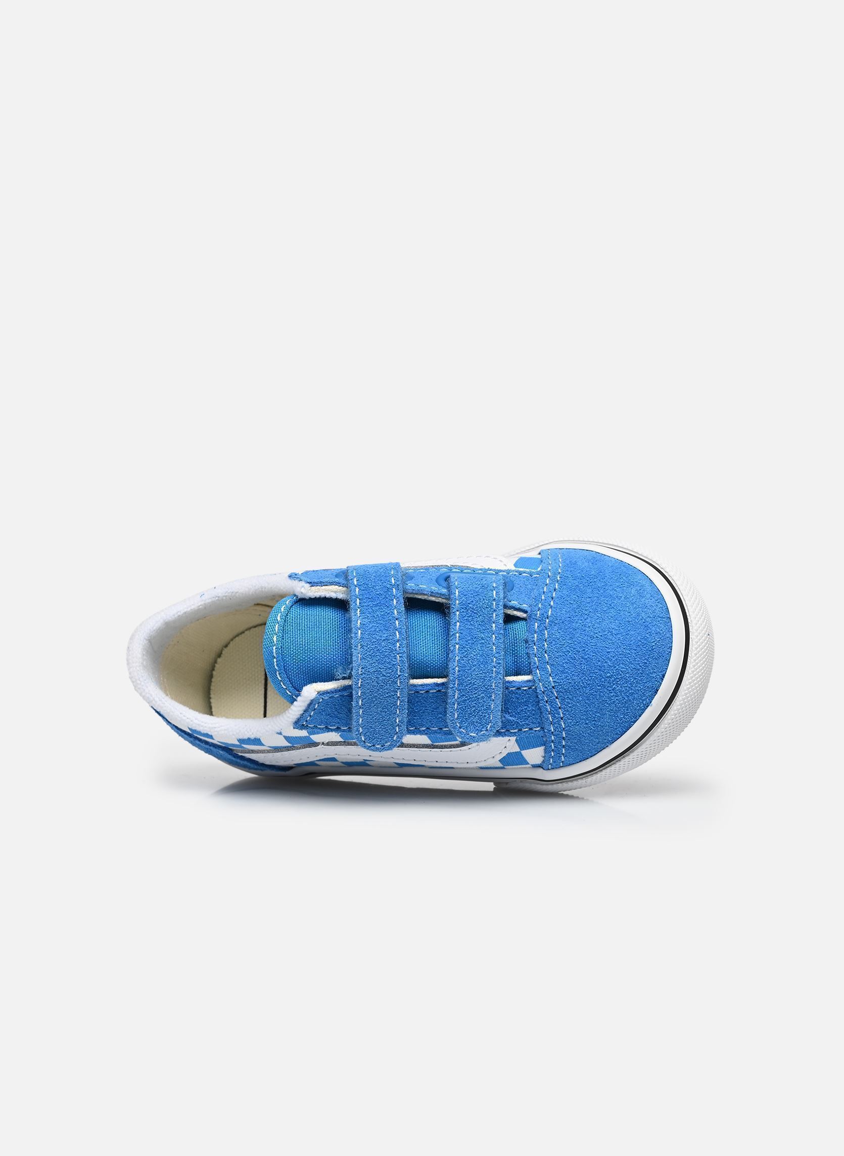 Baskets basses Old Skool V BB garçon bleu Vans Baskets basses Old Skool V BB garçon bleu FNM - COLOR THEORY CHECKERBOAR