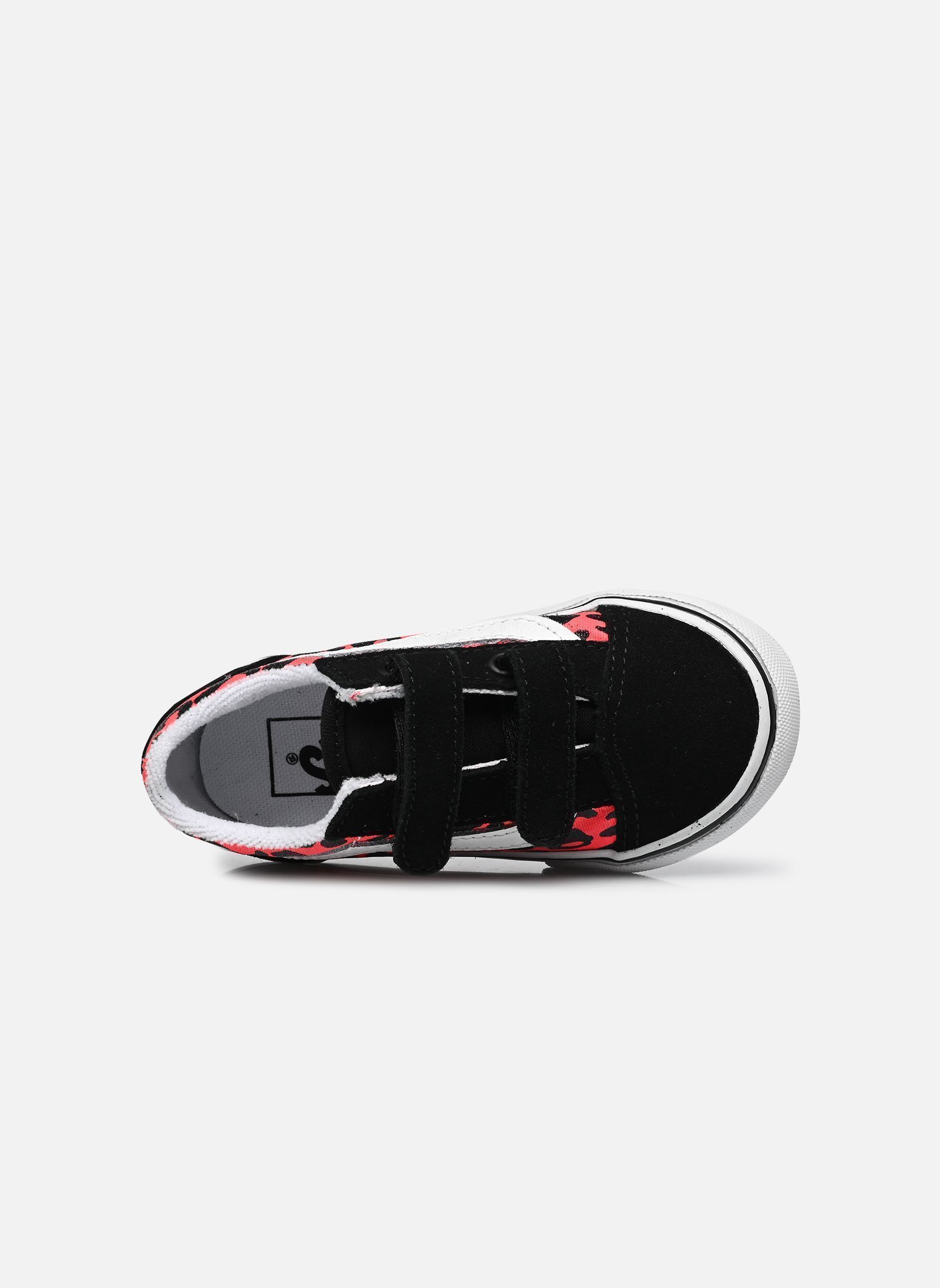 Baskets basses Old Skool V BB fille rose Vans Baskets basses Old Skool V BB fille rose FOC - GLITTER LEOPARD DIVA PIN