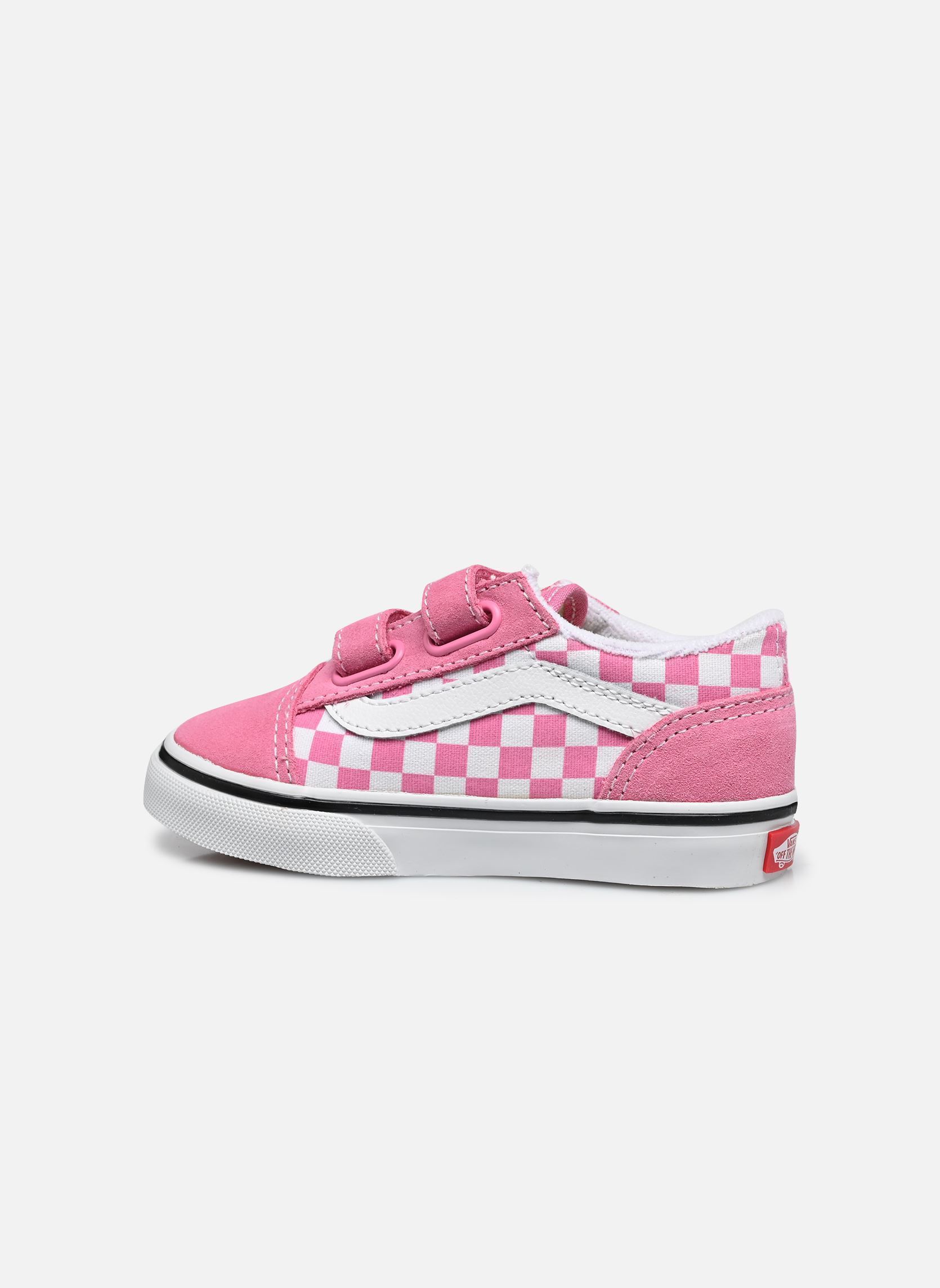 Niedrige Sneaker Old Skool V BB mädchen rosa Vans Niedrige Sneaker Old Skool V BB mädchen rosa FRQ - COLOR THEORY CHECKERBOAR