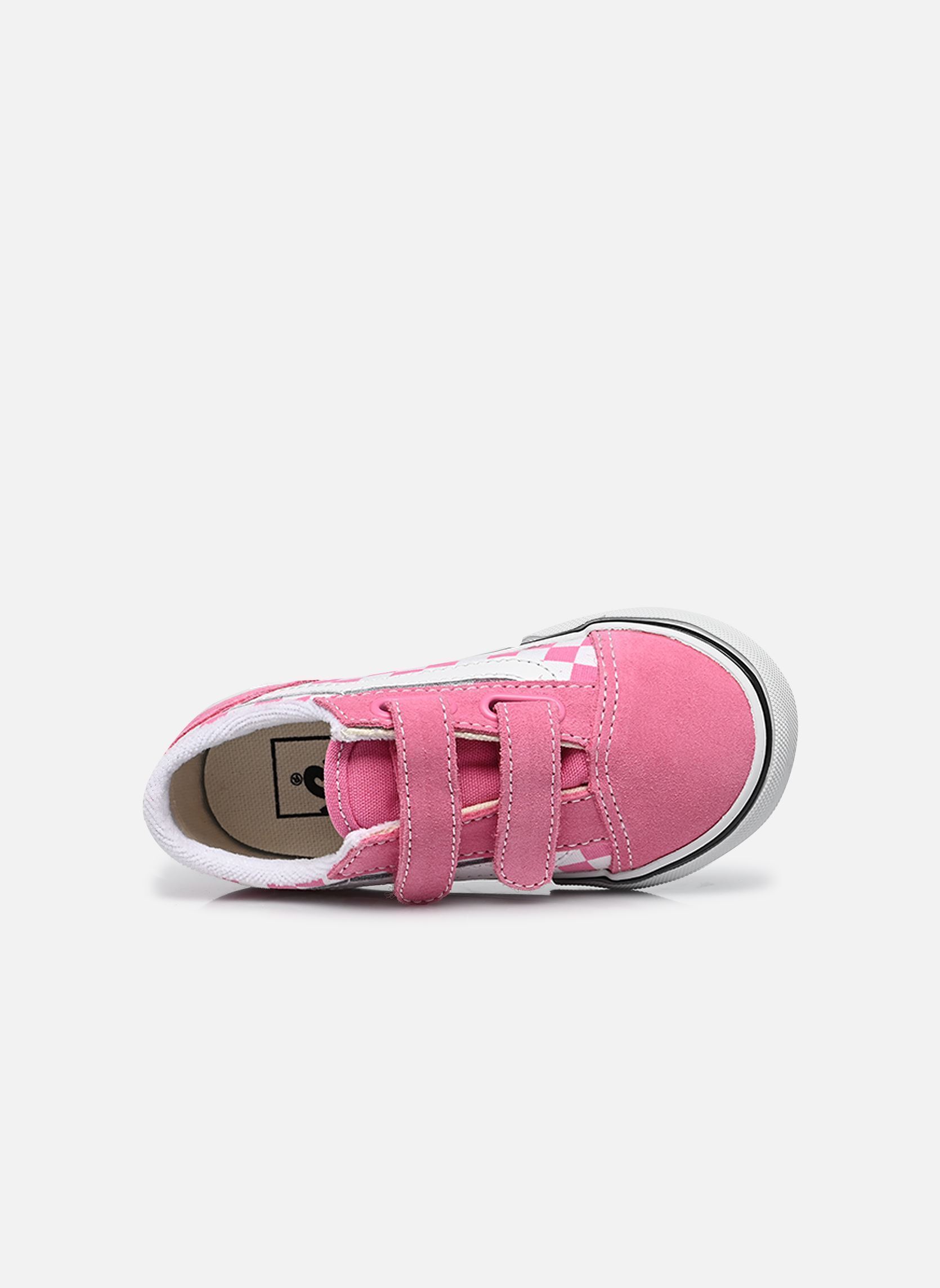 Niedrige Sneaker Old Skool V BB mädchen rosa Vans Niedrige Sneaker Old Skool V BB mädchen rosa FRQ - COLOR THEORY CHECKERBOAR
