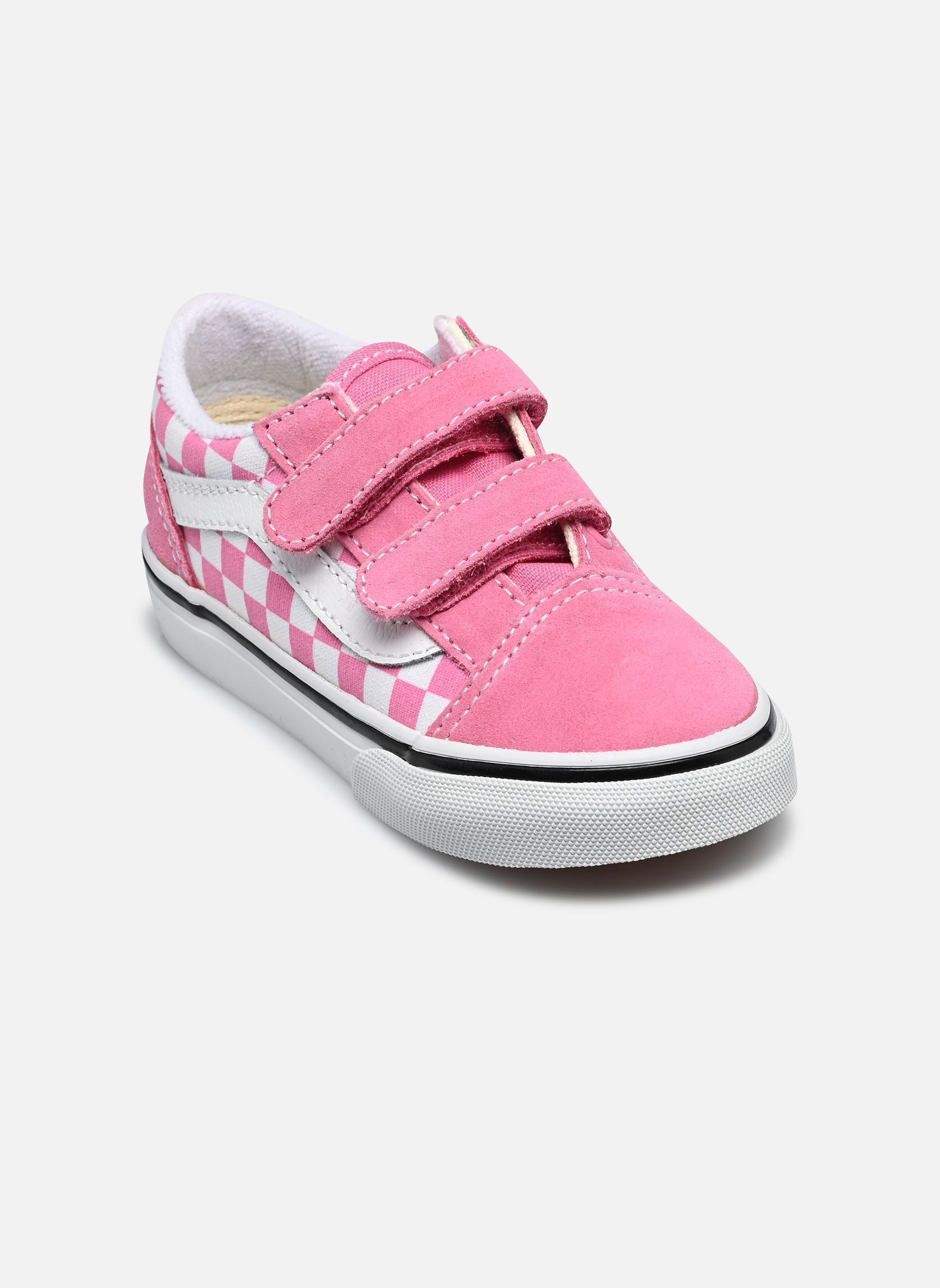Niedrige Sneaker Old Skool V BB mädchen rosa Vans Niedrige Sneaker Old Skool V BB mädchen rosa FRQ - COLOR THEORY CHECKERBOAR