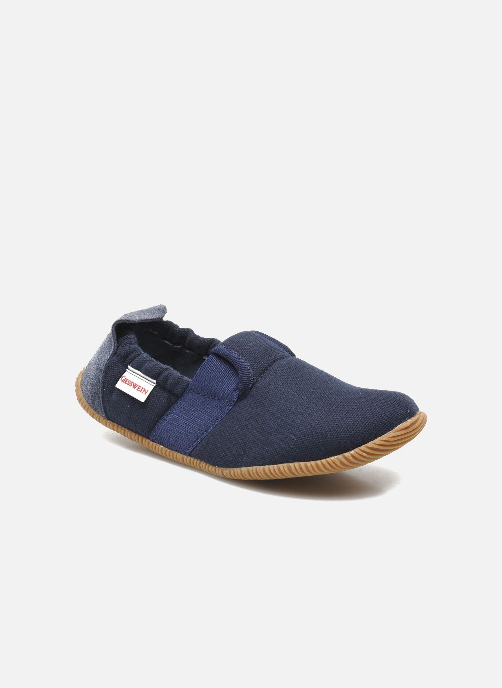 Hausschuhe Söll Slim Fit blau Giesswein Hausschuhe Söll Slim Fit blau DUNKELBLAU