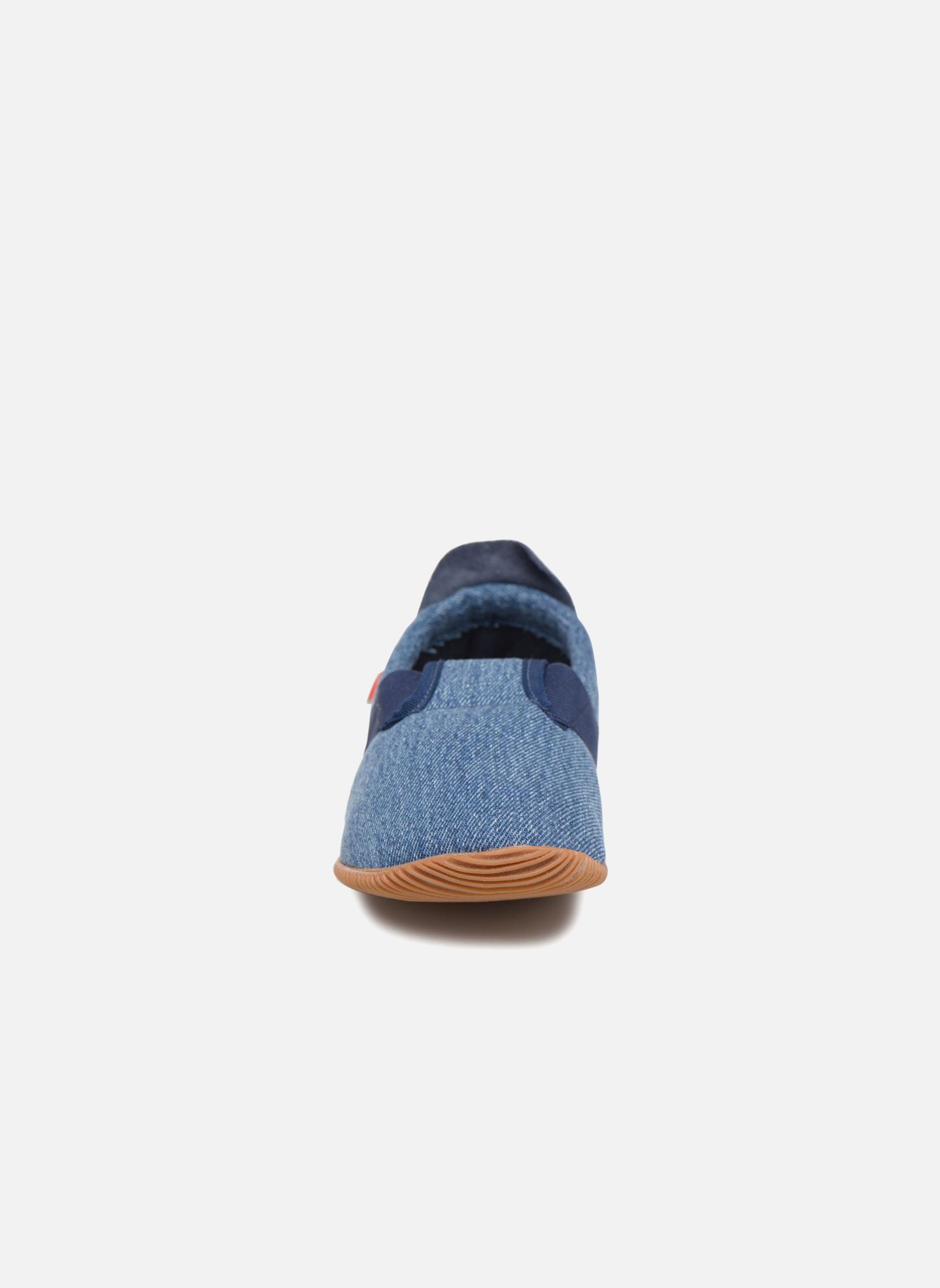 Hausschuhe Söll Slim Fit blau Giesswein Hausschuhe Söll Slim Fit blau DUNKLEJEANS