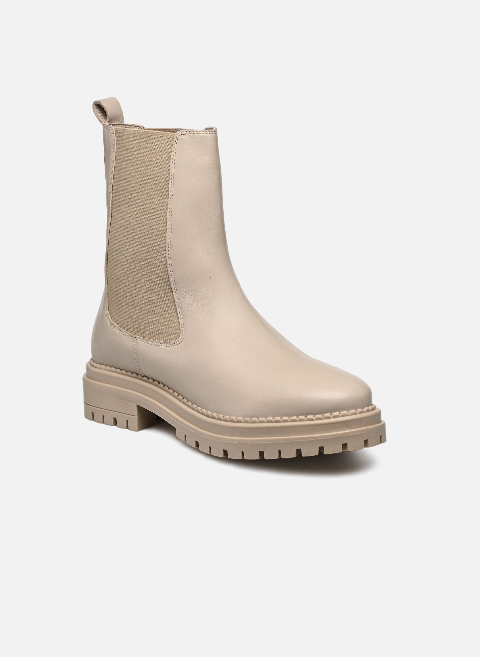 Niedrige Ankle Boots Alizee damen weiß L'Atelier Tropézien Niedrige Ankle Boots Alizee damen weiß OFF WHITE