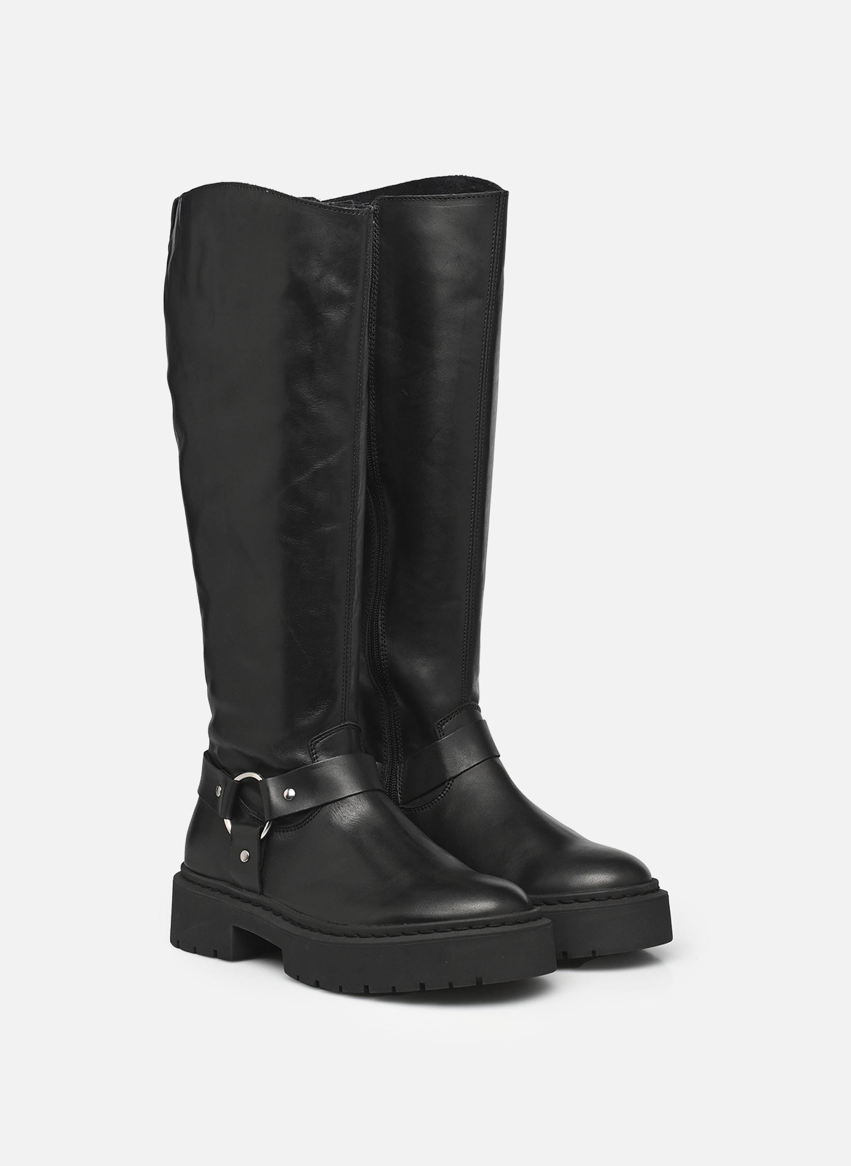 Stiefel Glimmer damen schwarz Steve Madden Stiefel Glimmer damen schwarz Black leather