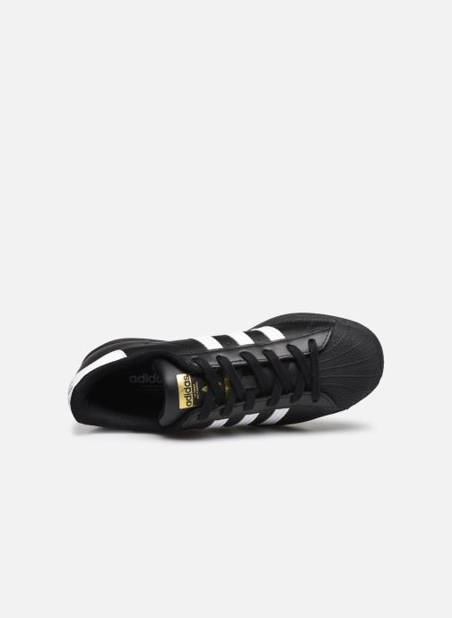 Adidas superstar j w schoenen wit zwart Clearance