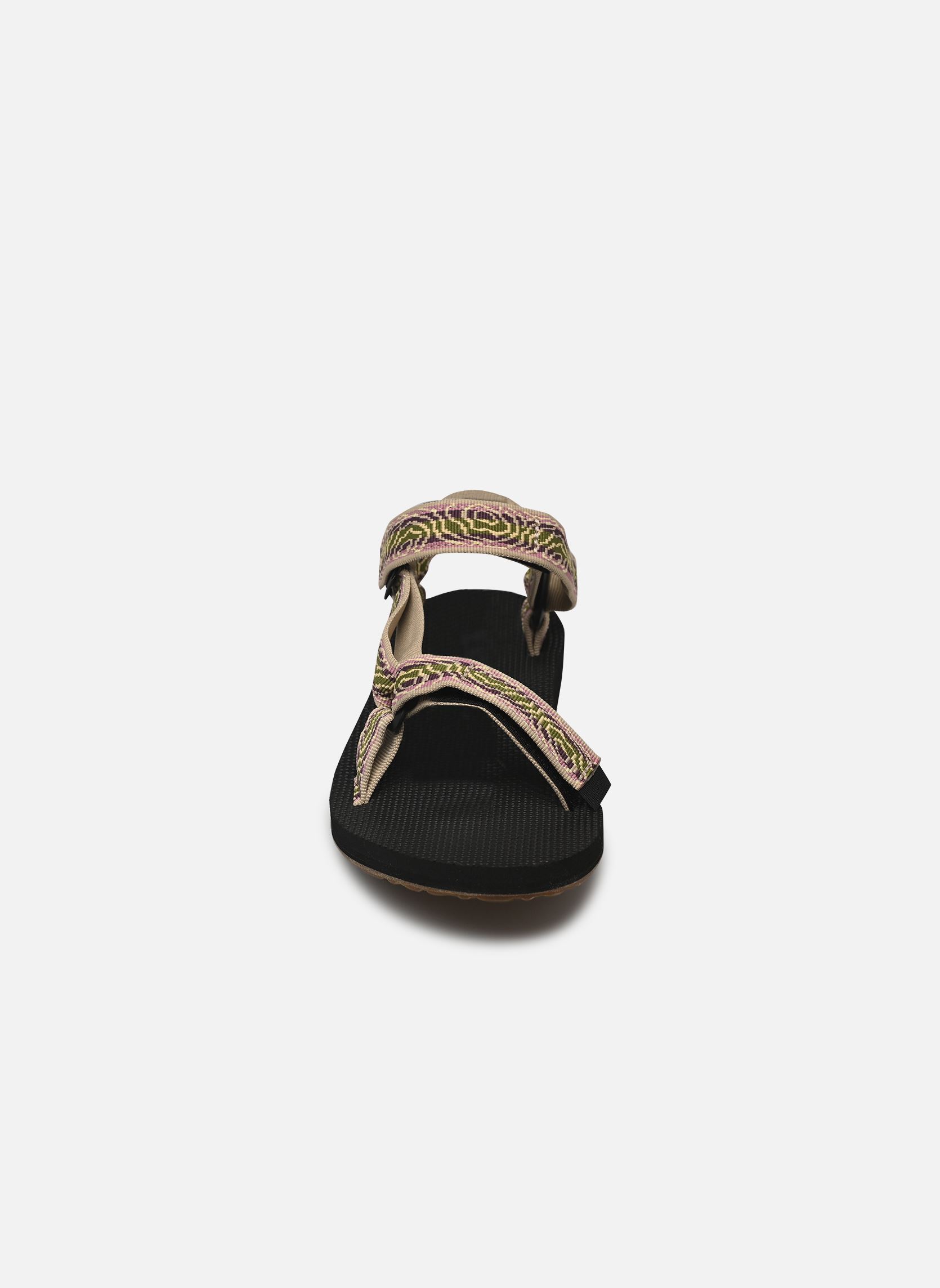 Sandales Original universal W femme multicolore Teva Sandales Original universal W femme multicolore Archive Topo Olive/ Eggplant