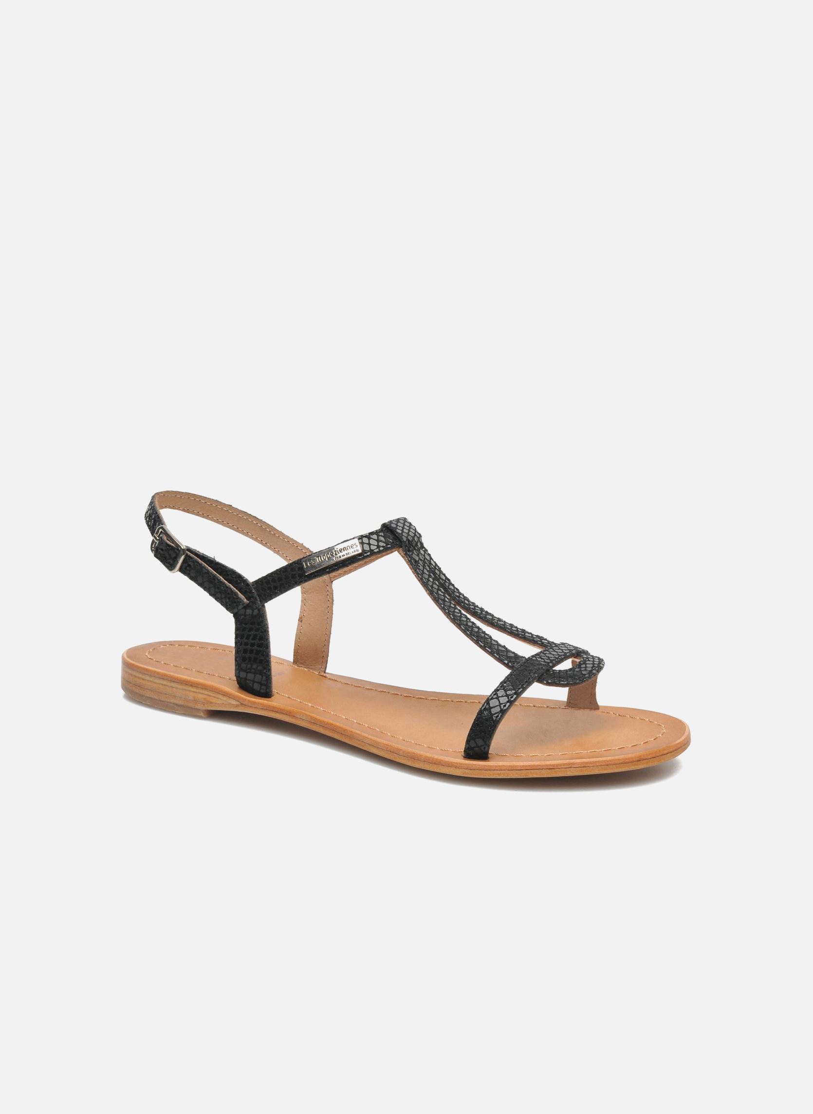 Sandalen Hamat dames zwart Les Tropéziennes par M Belarbi Sandalen Hamat dames zwart NOIR SERPENT