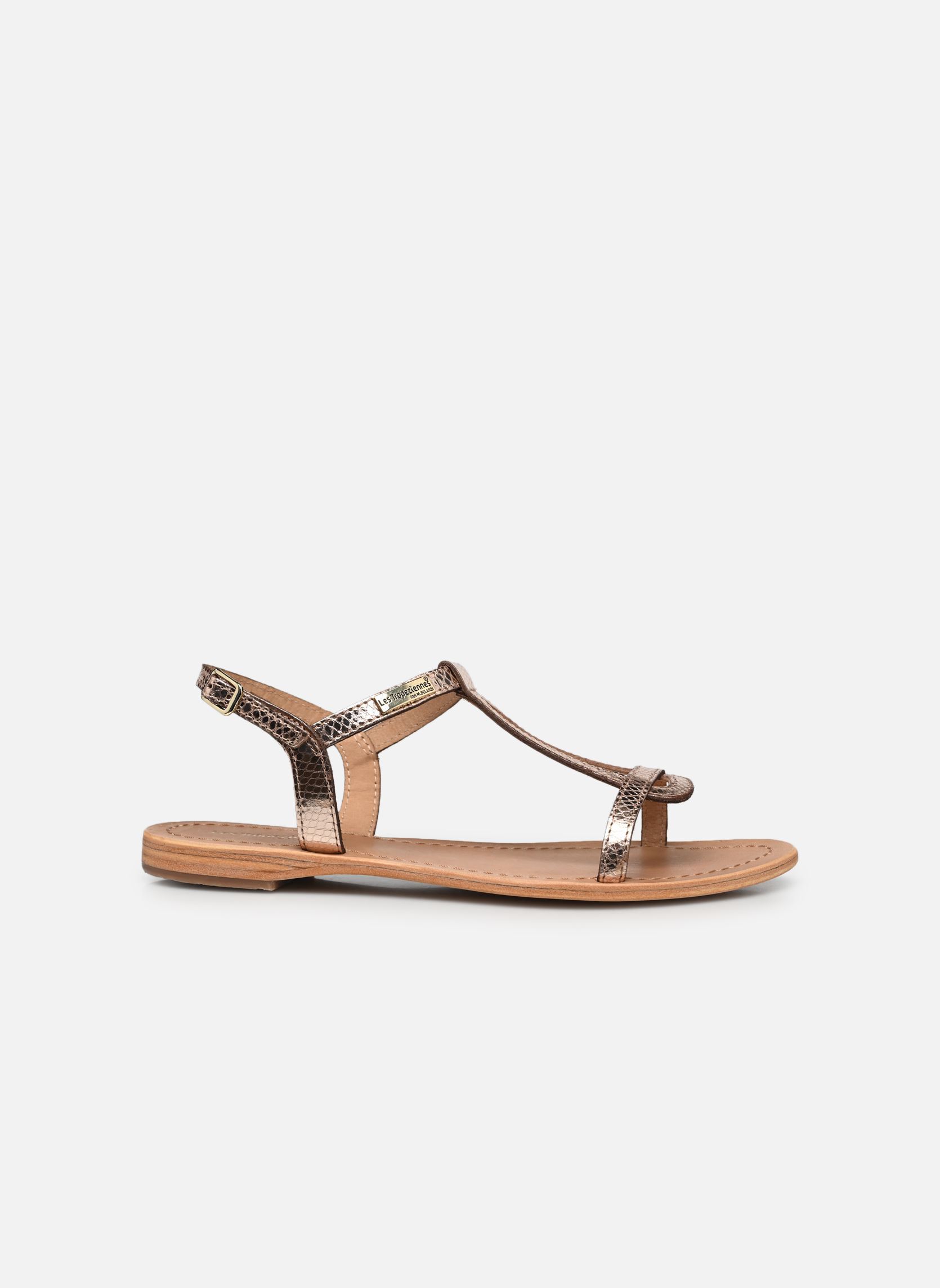 Sandalen Hamat dames goud en brons Les Tropéziennes par M Belarbi Sandalen Hamat dames goud en brons OR SERPENT
