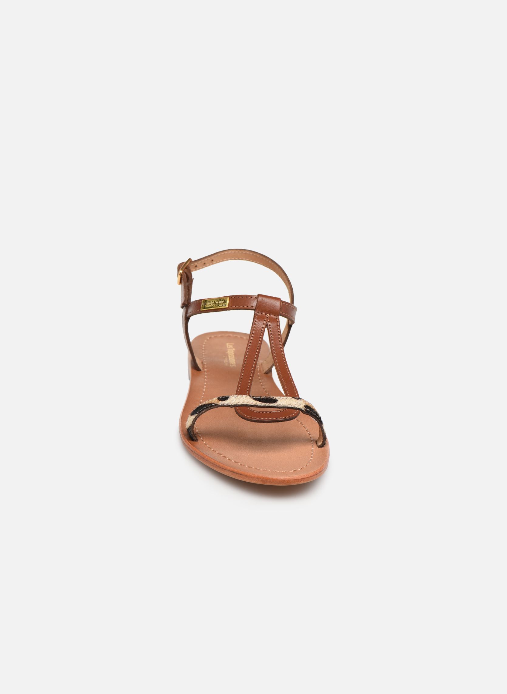 Sandalen Hamat dames bruin Les Tropéziennes par M Belarbi Sandalen Hamat dames bruin TAN/LEOPARD