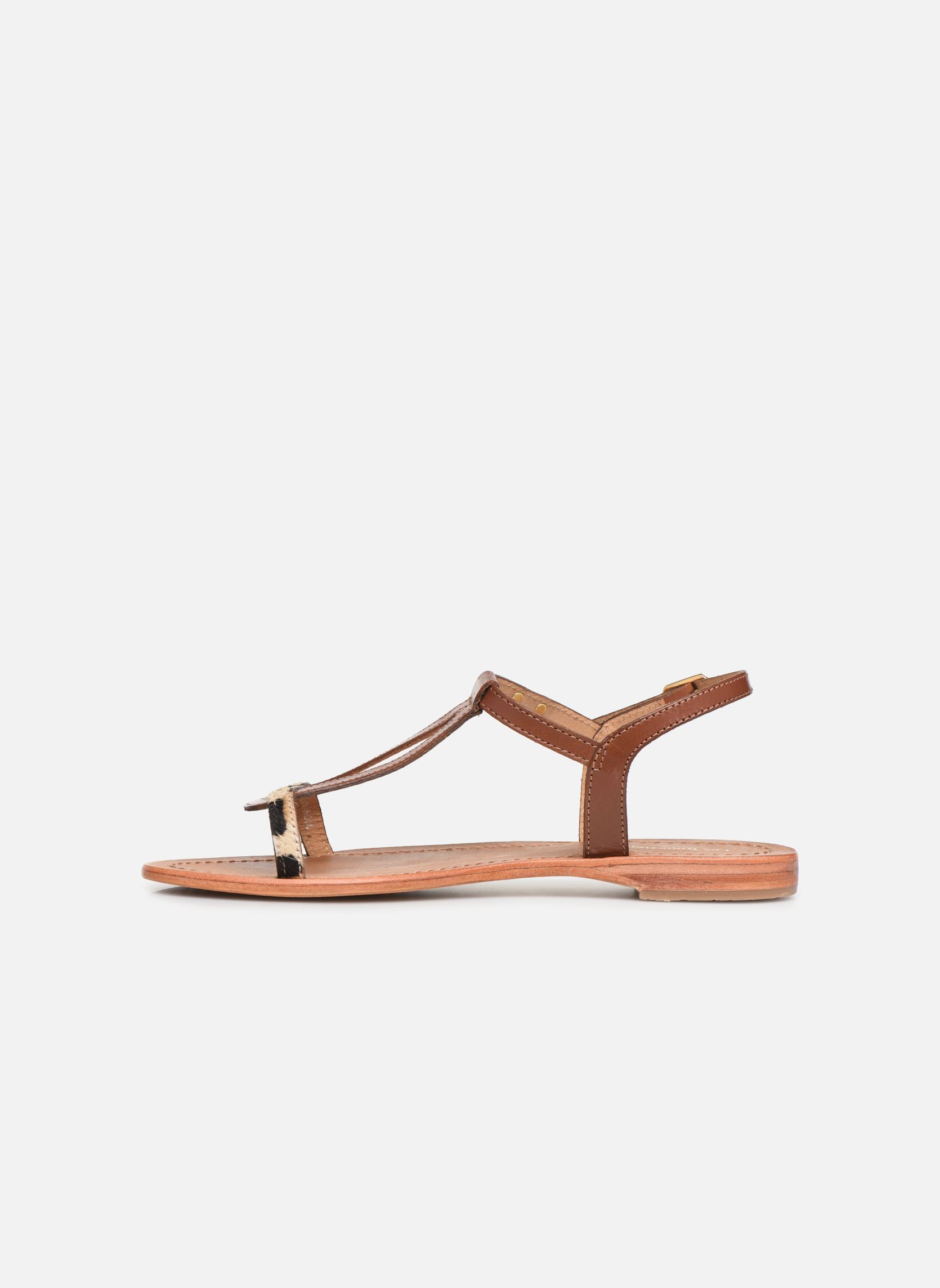 Sandalen Hamat dames bruin Les Tropéziennes par M Belarbi Sandalen Hamat dames bruin TAN/LEOPARD