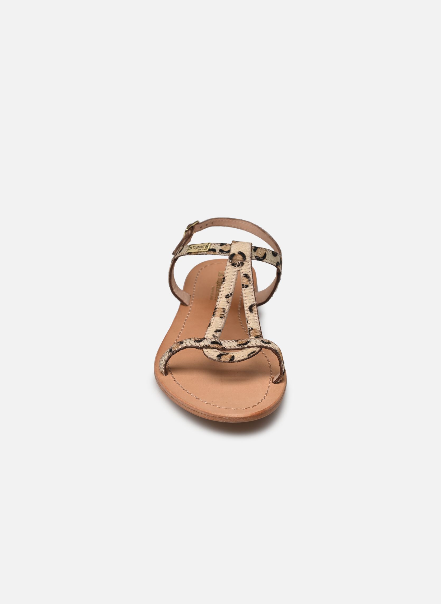 Sandalen Hamat dames beige Les Tropéziennes par M Belarbi Sandalen Hamat dames beige LEOPARD