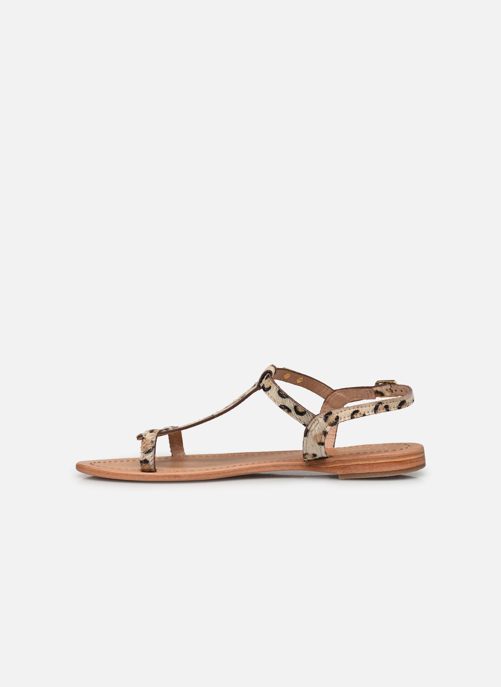 Sandalen Hamat dames beige Les Tropéziennes par M Belarbi Sandalen Hamat dames beige LEOPARD