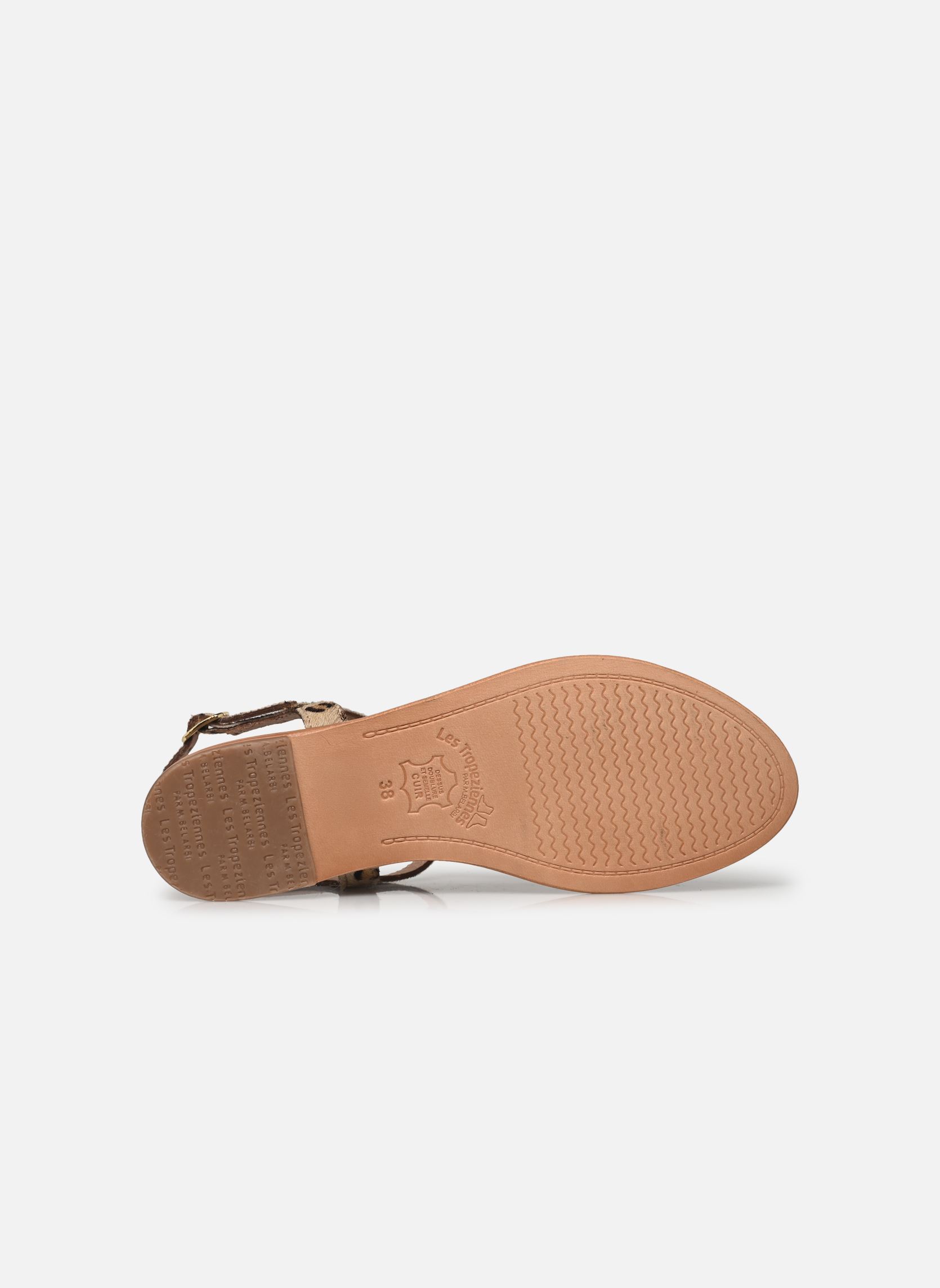 Sandalen Hamat dames beige Les Tropéziennes par M Belarbi Sandalen Hamat dames beige LEOPARD