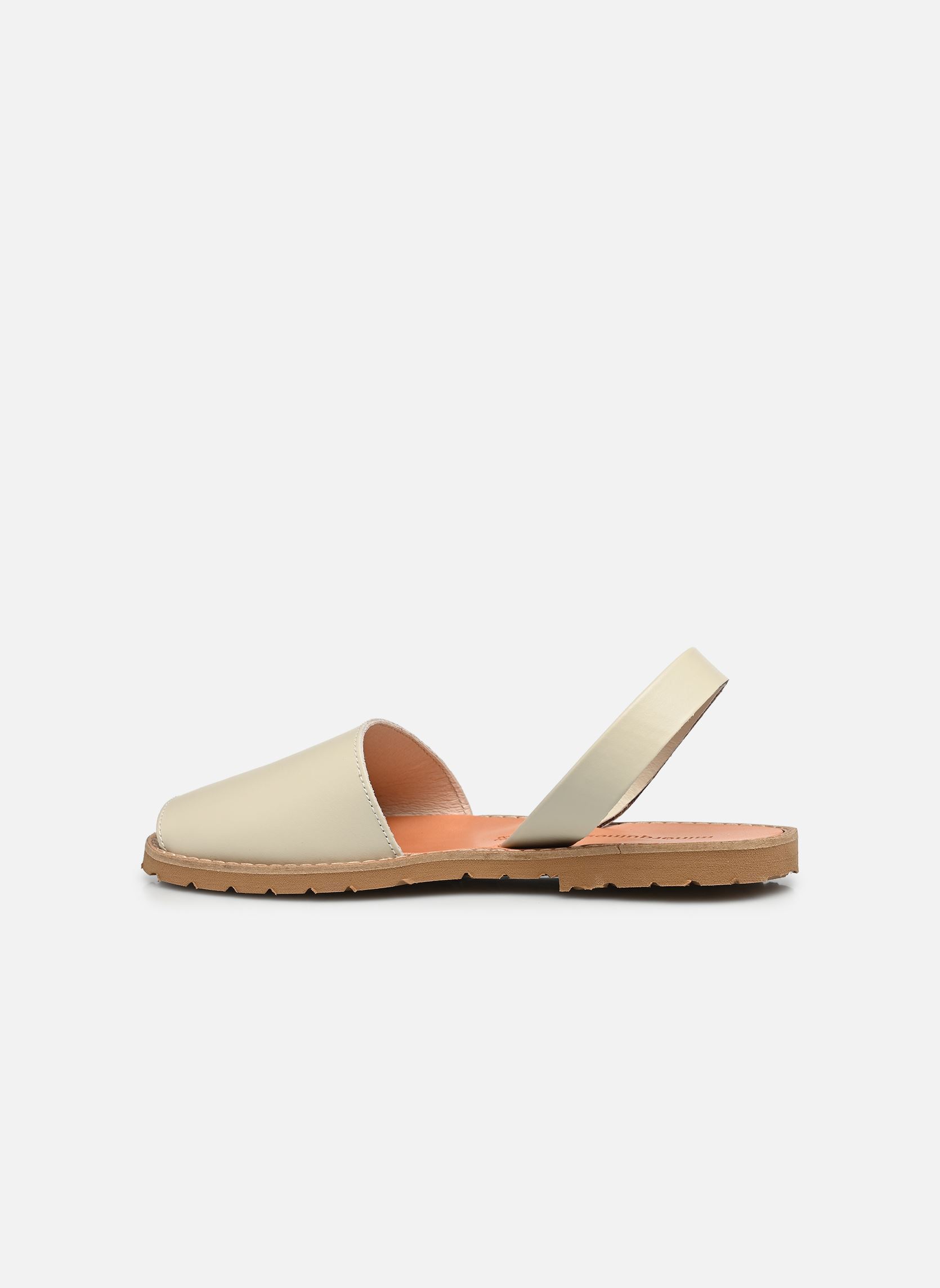 Sandalen Avarca damen weiß Minorquines Sandalen Avarca damen weiß CUIR SALINAS