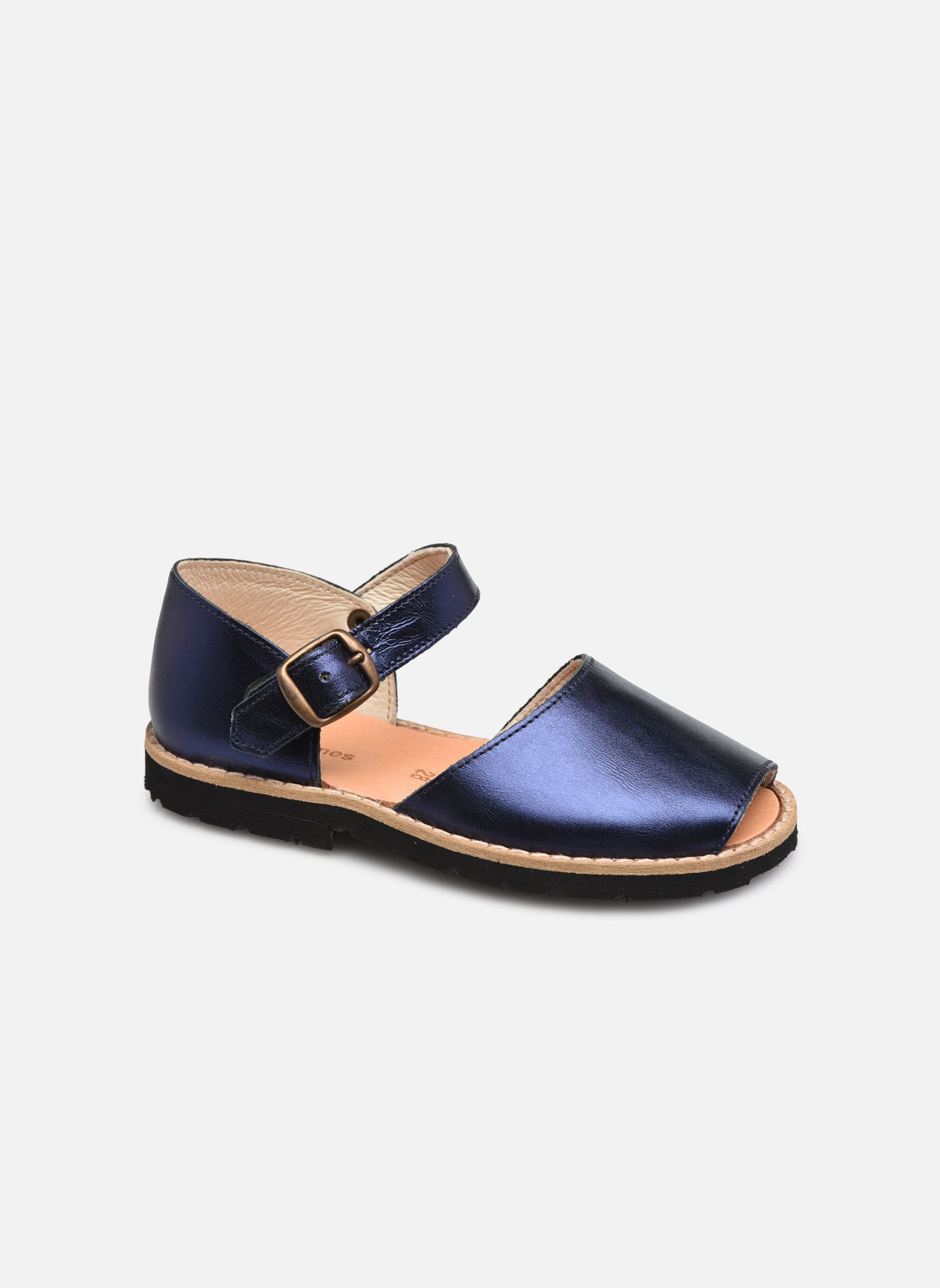 Sandali Frailera bambina argento Minorquines Sandali Frailera bambina argento METAL AZUL