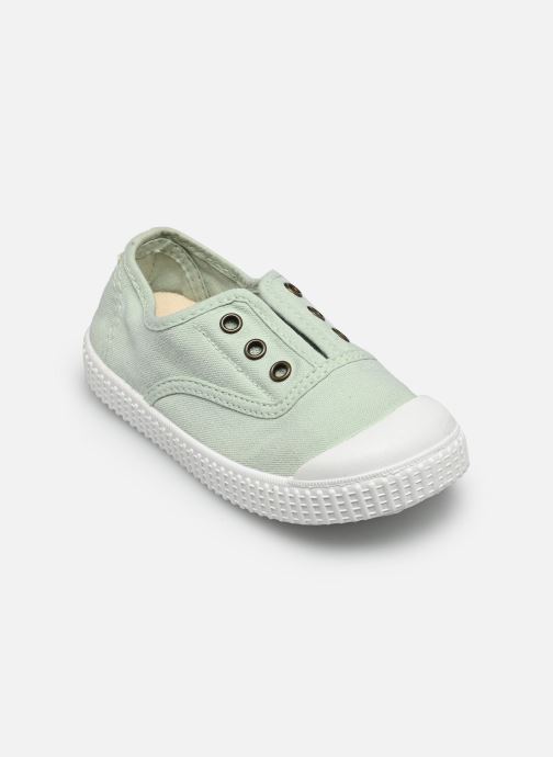 Victoria Niedrige Sneaker 1915 Puntera Lona Tintada DREC grün