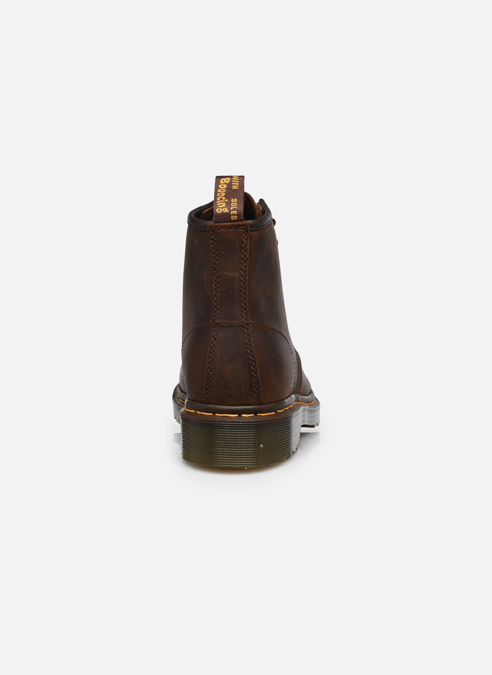 Niedrige Ankle Boots 101 W damen braun Dr. Martens Niedrige Ankle Boots 101 W damen braun DARK BROWN CRAZY HORSE