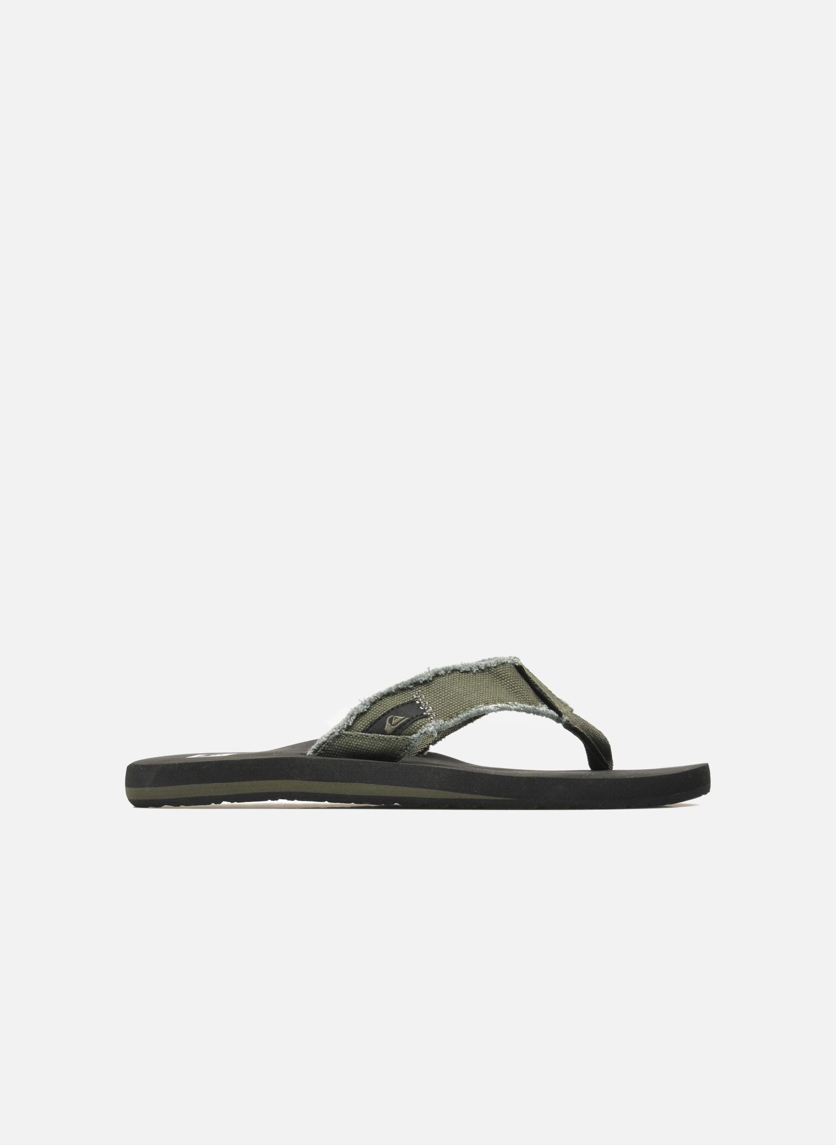 Tongs Monkey Abyss homme vert Quiksilver Tongs Monkey Abyss homme vert Green Black Brown