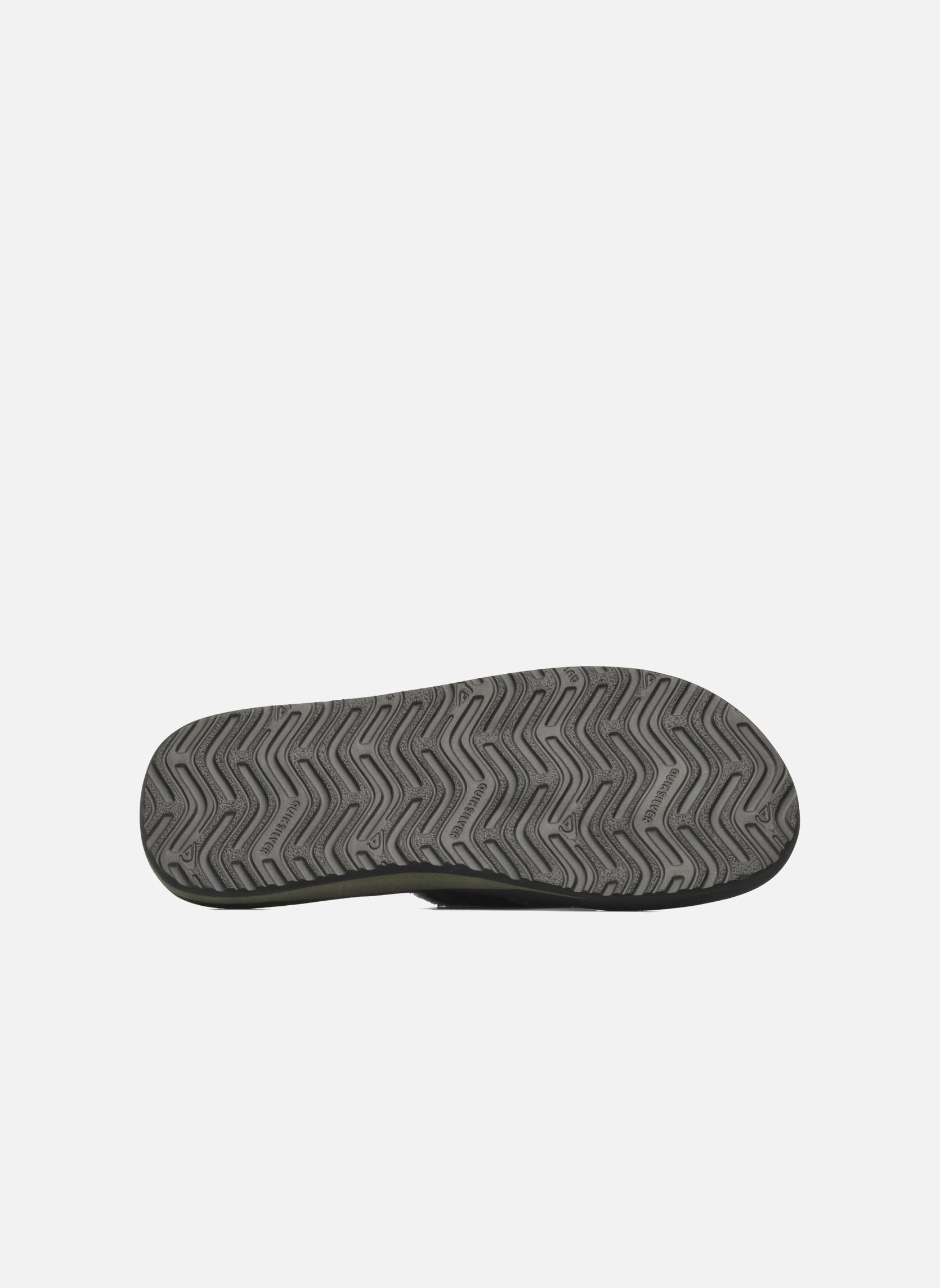 Tongs Monkey Abyss homme vert Quiksilver Tongs Monkey Abyss homme vert Green Black Brown