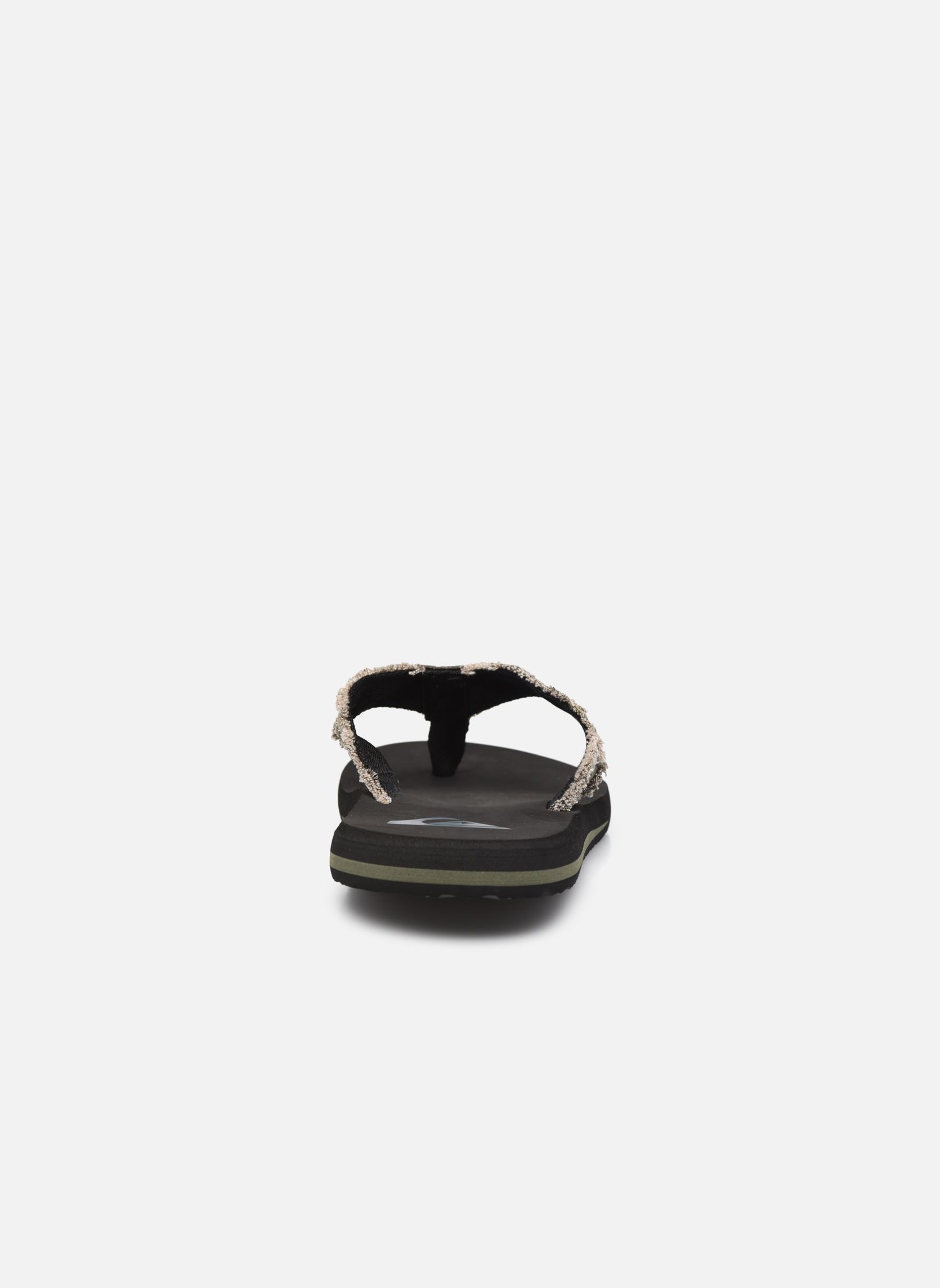 Tongs Monkey Abyss homme vert Quiksilver Tongs Monkey Abyss homme vert Green Brown Black