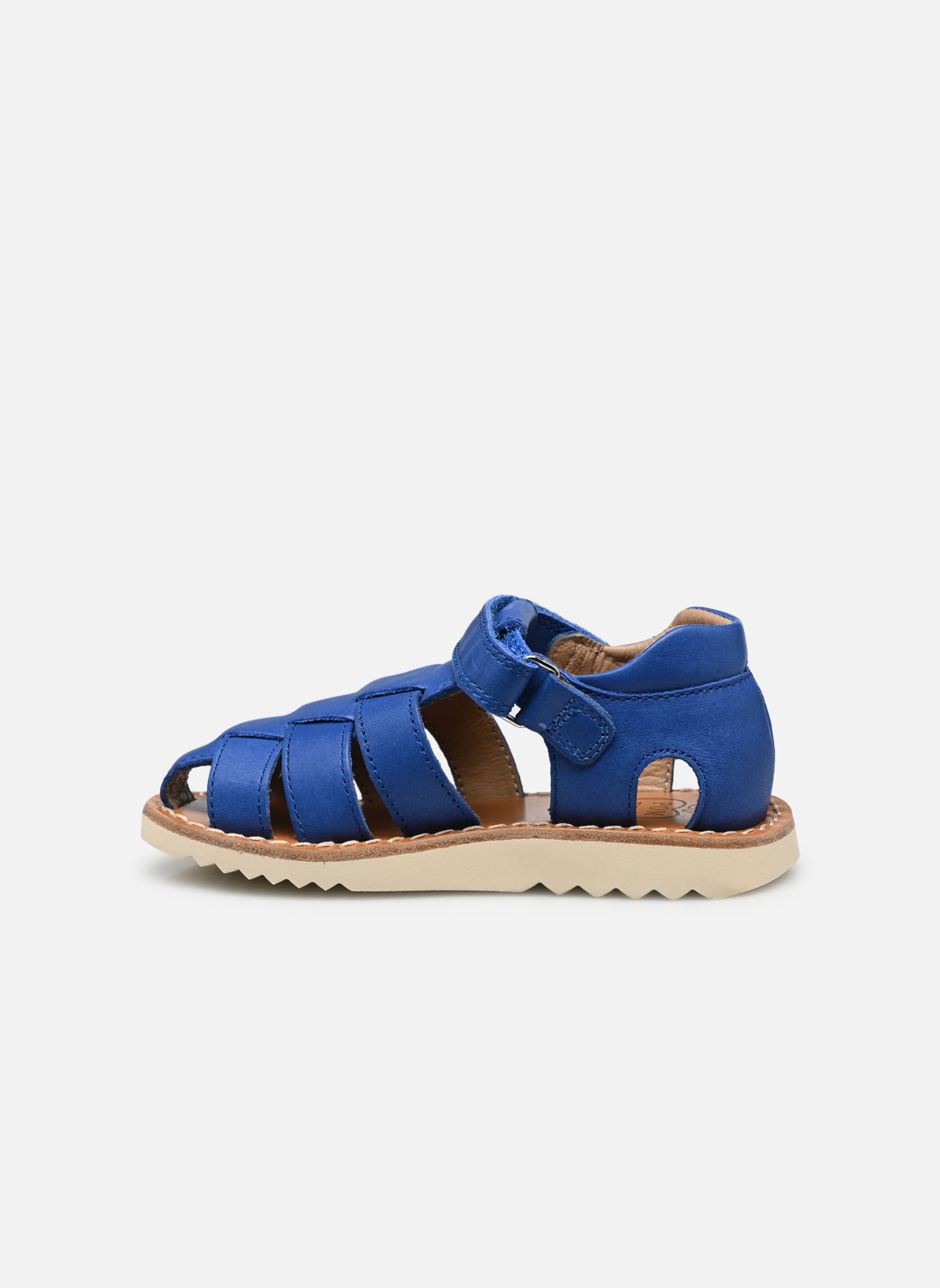 Sandales Waff Papy garçon bleu Pom d Api Sandales Waff Papy garçon bleu FRENCH BLUE