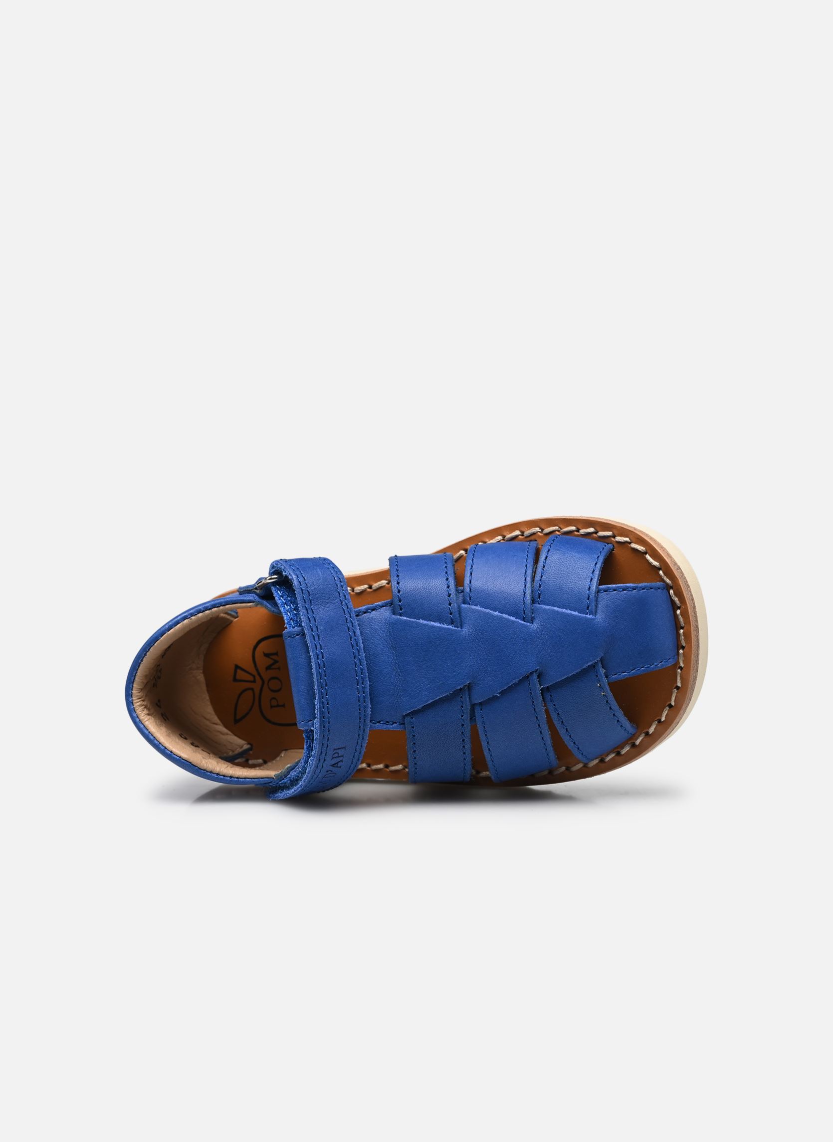 Sandales Waff Papy garçon bleu Pom d Api Sandales Waff Papy garçon bleu FRENCH BLUE