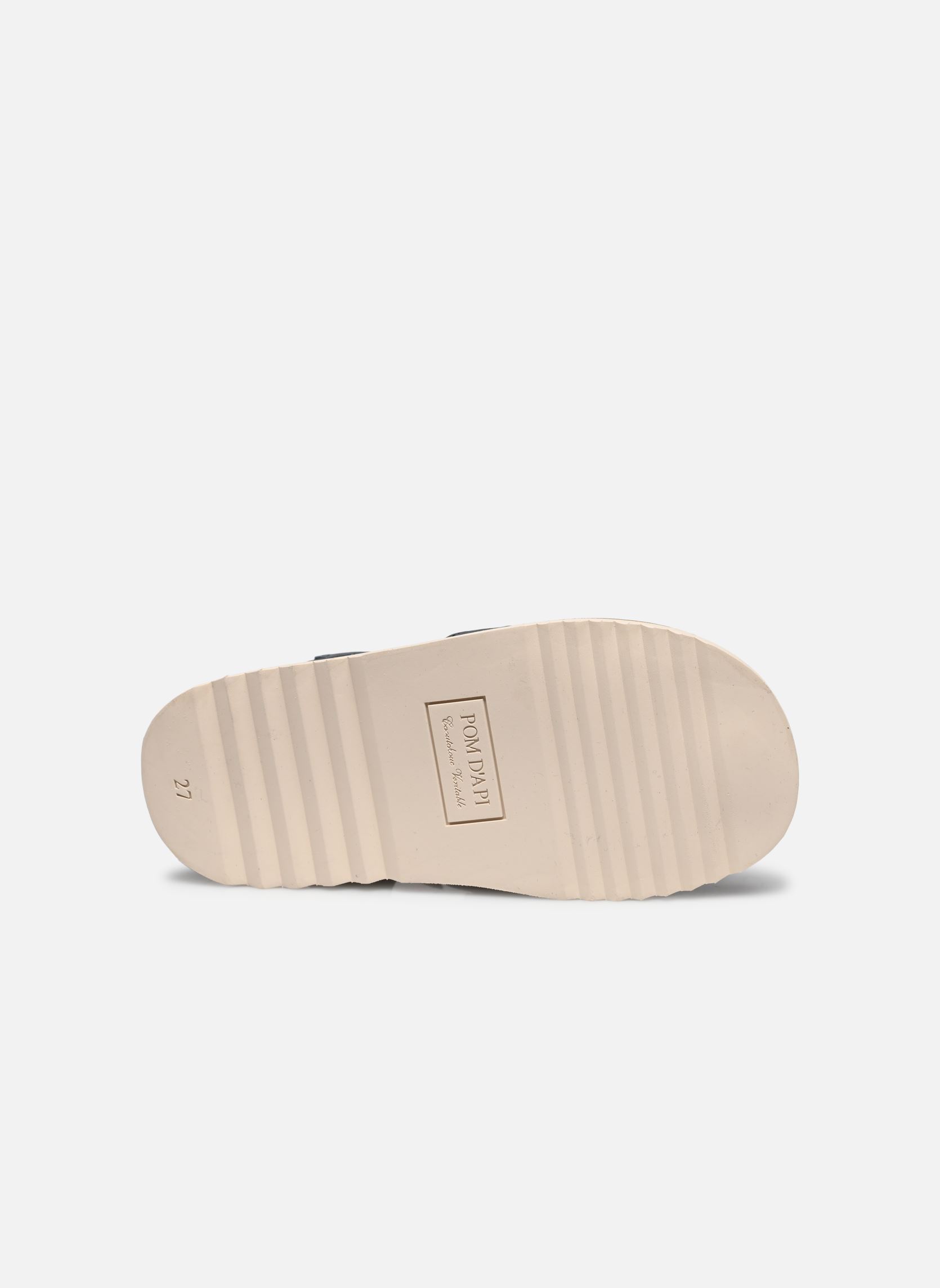 Sandales Waff Papy garçon bleu Pom d Api Sandales Waff Papy garçon bleu BLUE