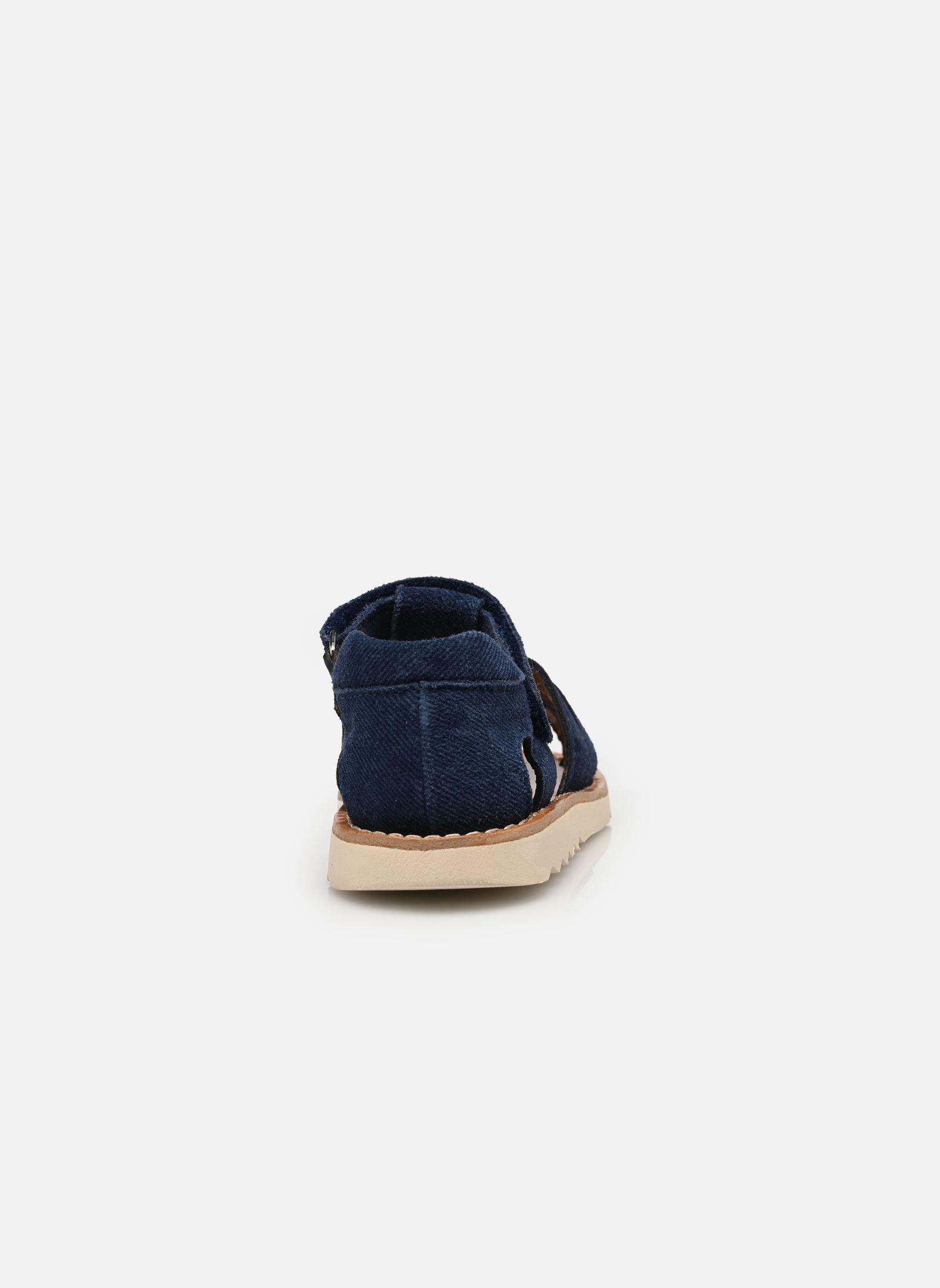 Sandales Waff Papy garçon bleu Pom d Api Sandales Waff Papy garçon bleu DENIM