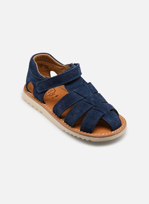 Pom d Api Sandalen Waff Papy jungen blau