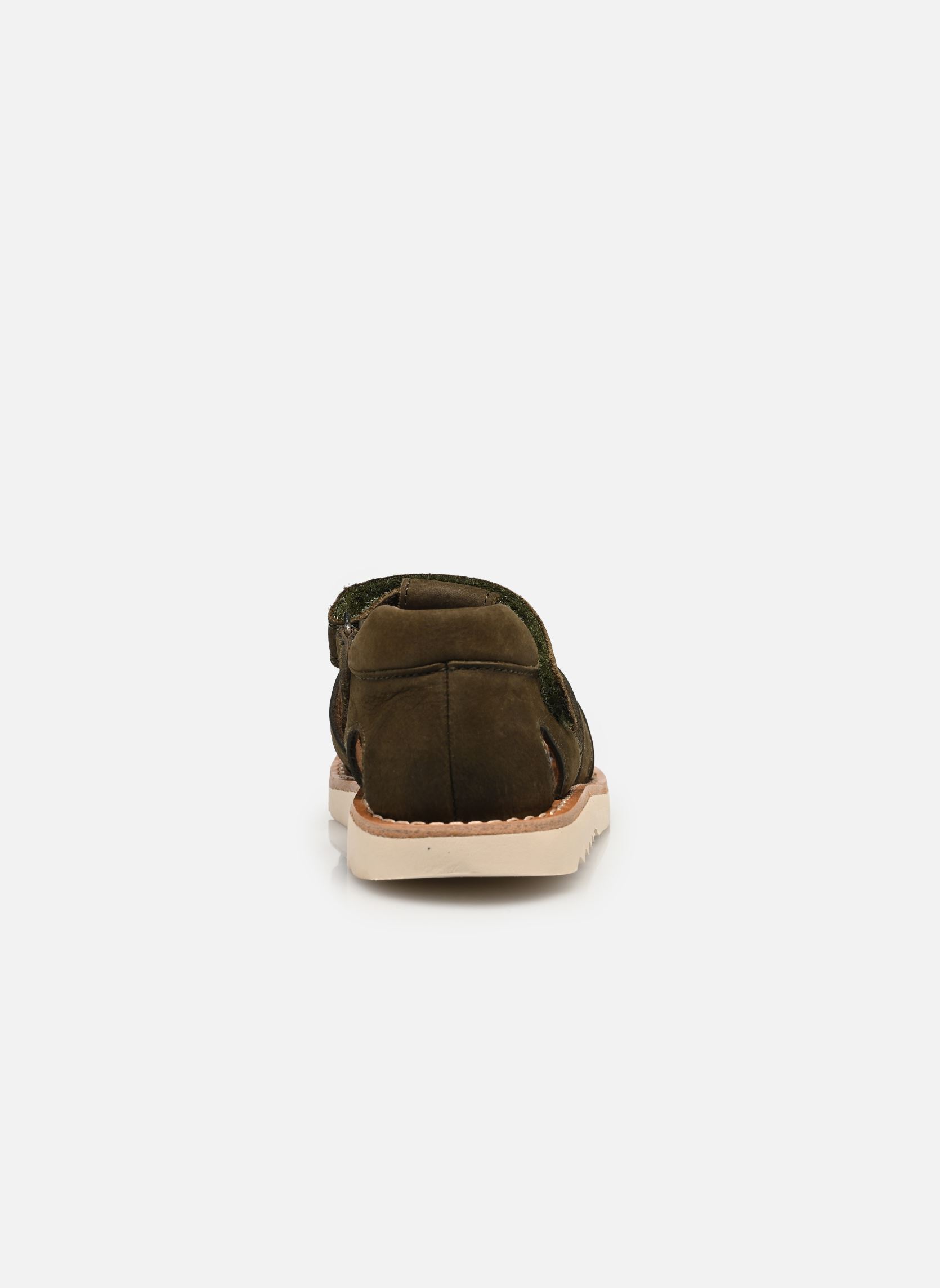 Sandales Waff Papy garçon vert Pom d Api Sandales Waff Papy garçon vert KAKI 2