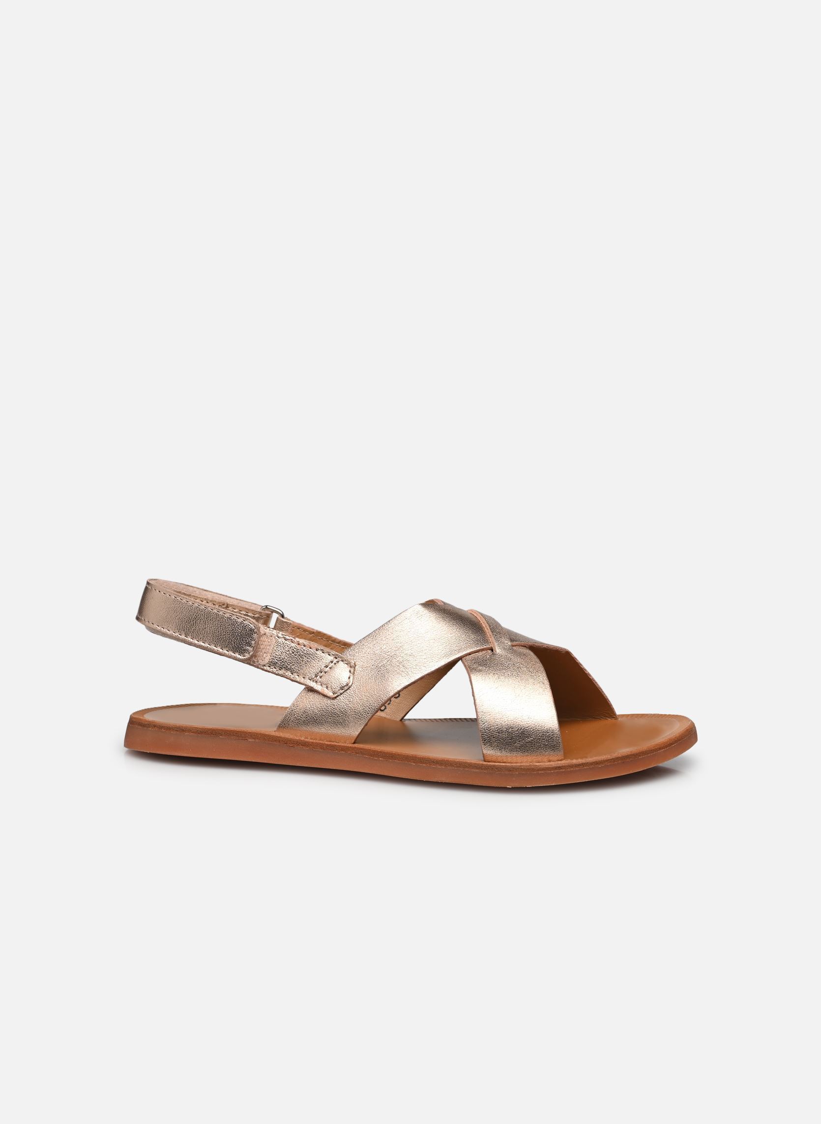 Sandali PLAGETTE CROSS bambina oro e bronzo Pom d Api Sandali PLAGETTE CROSS bambina oro e bronzo CUIVRE 2