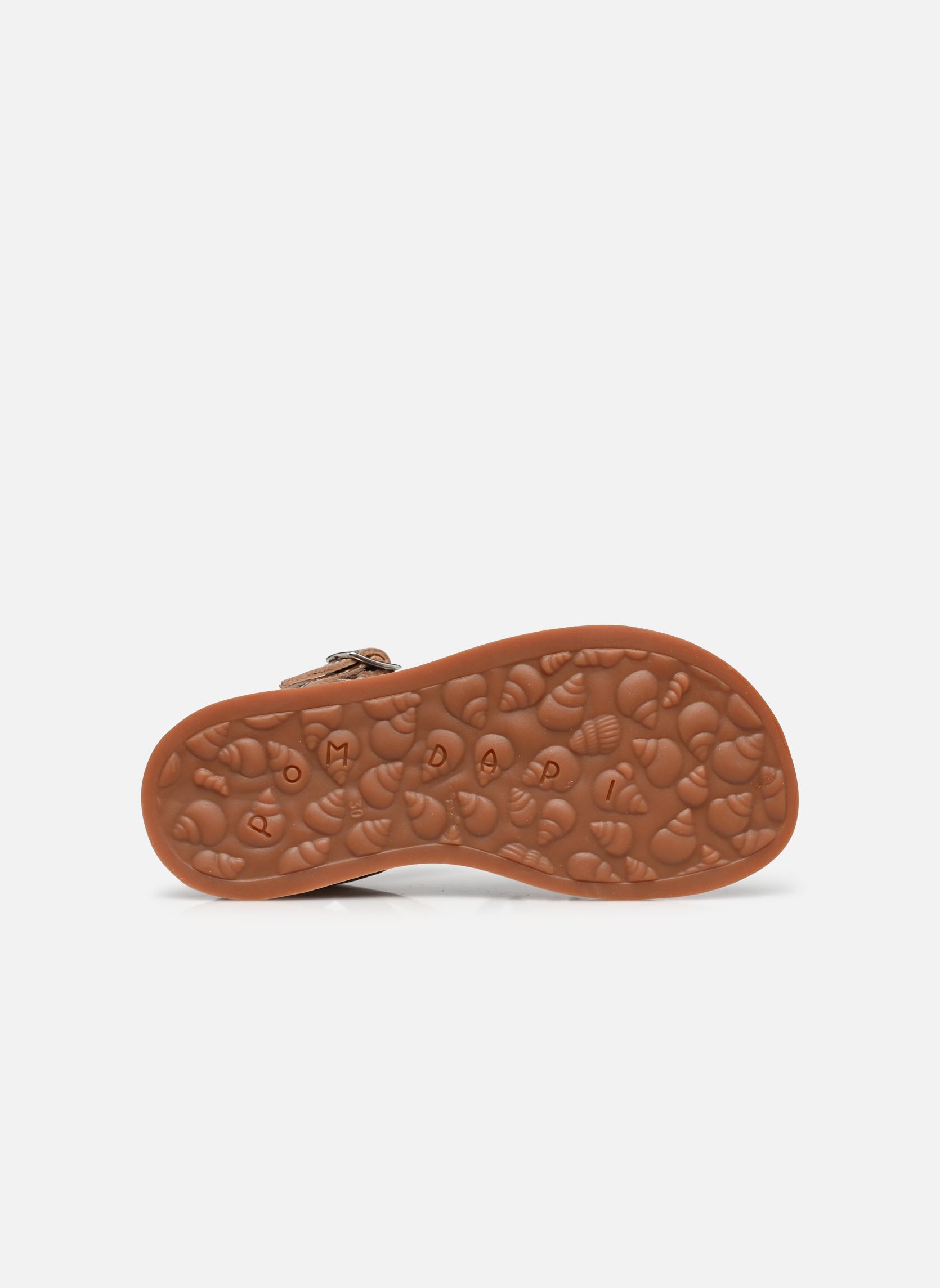 Sandalen PLAGETTE LUX mädchen mehrfarbig Pom d Api Sandalen PLAGETTE LUX mädchen mehrfarbig ORO PALLA
