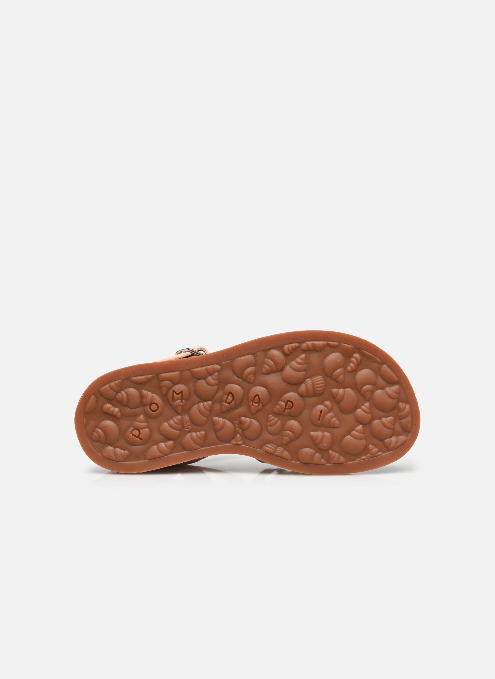 Sandales PLAGETTE LUX fille multicolore Pom d Api Sandales PLAGETTE LUX fille multicolore NUDE