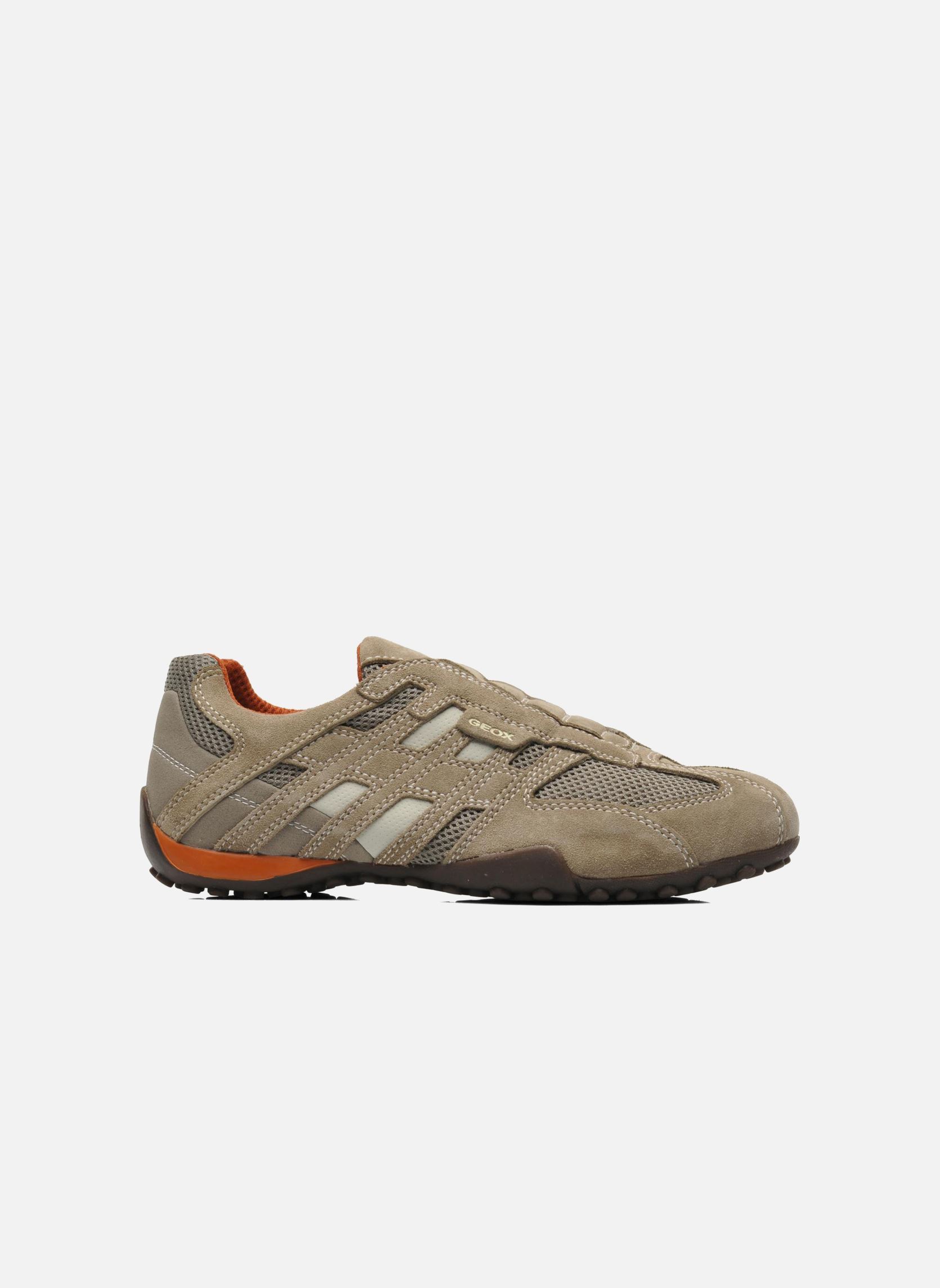 Baskets basses U SNAKE L U4207L homme beige Geox Baskets basses U SNAKE L U4207L homme beige BEIGE/DK ORANGE