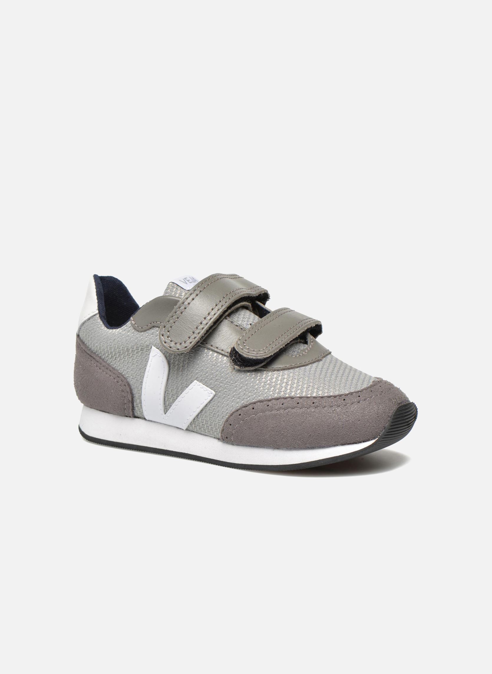 Baskets basses ARCADE SMALL B MESH VELCRO garçon gris Veja Baskets basses ARCADE SMALL B MESH VELCRO garçon gris Silver Grey White