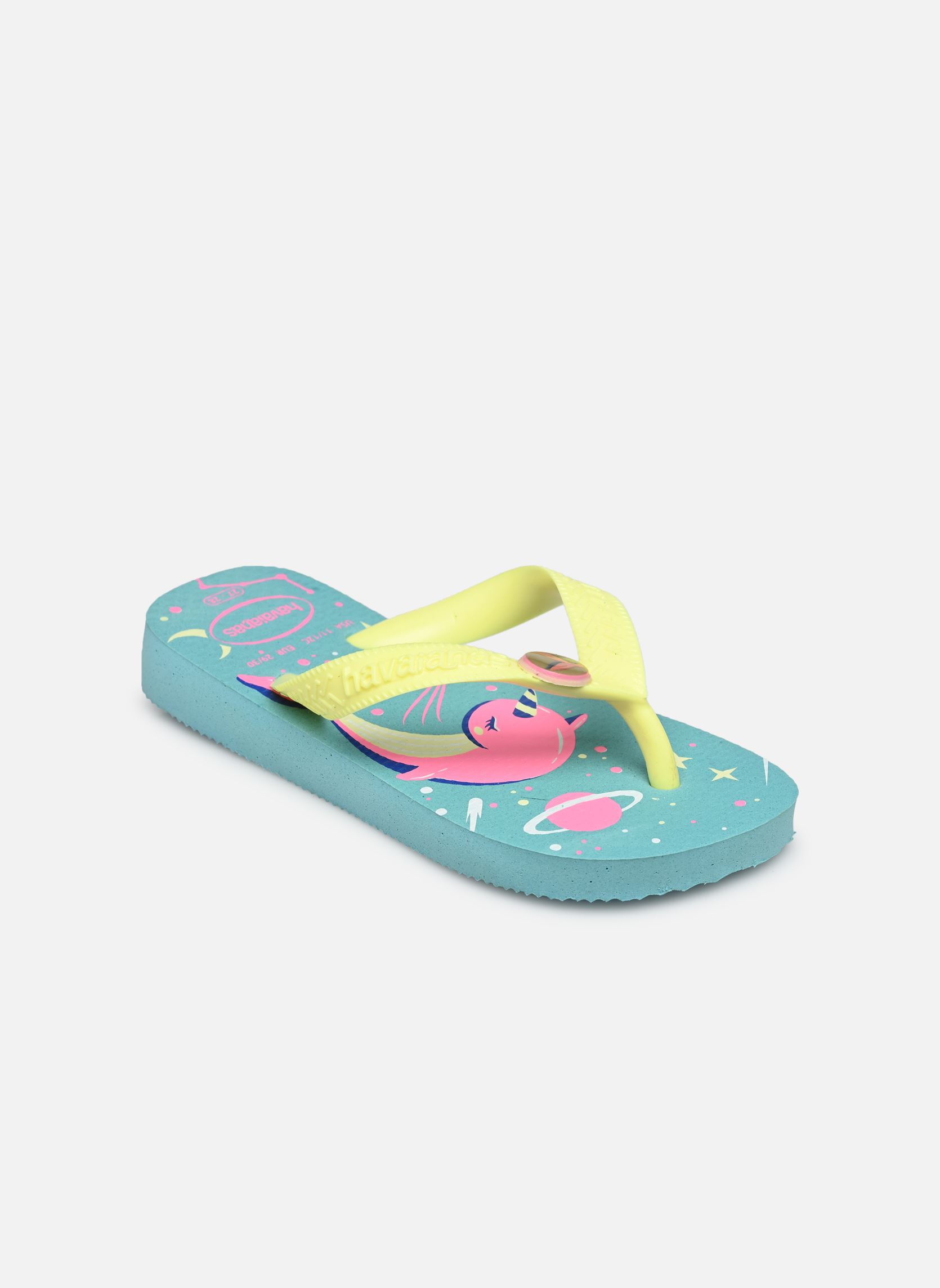 Slippers Kids Fantasy meisjes blauw Havaianas Slippers Kids Fantasy meisjes blauw Blue