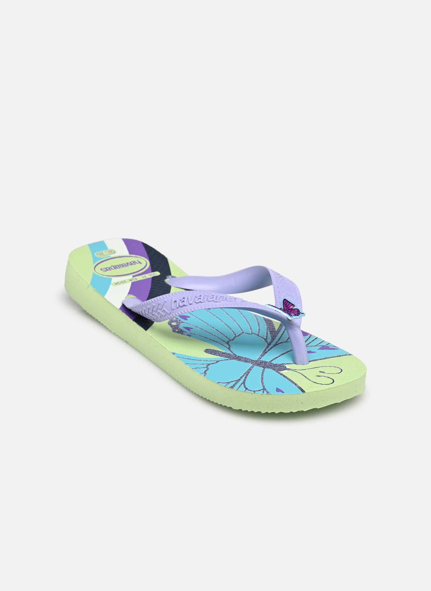 Tongs Kids Fantasy fille multicolore Havaianas Tongs Kids Fantasy fille multicolore CITRONELA/LILAC BREEZE