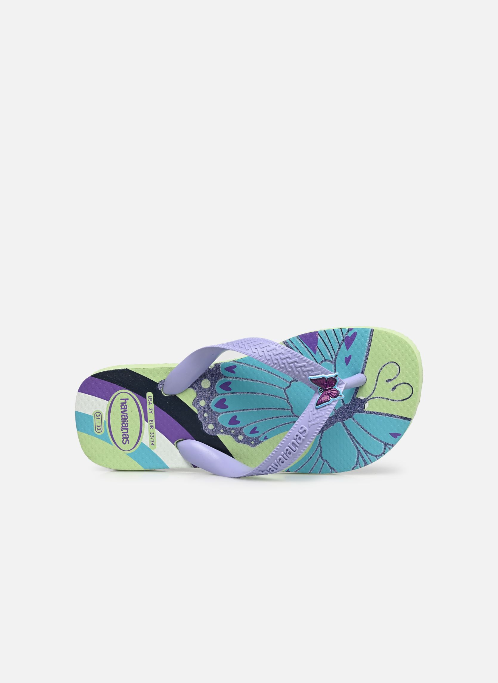 Tongs Kids Fantasy fille multicolore Havaianas Tongs Kids Fantasy fille multicolore CITRONELA/LILAC BREEZE