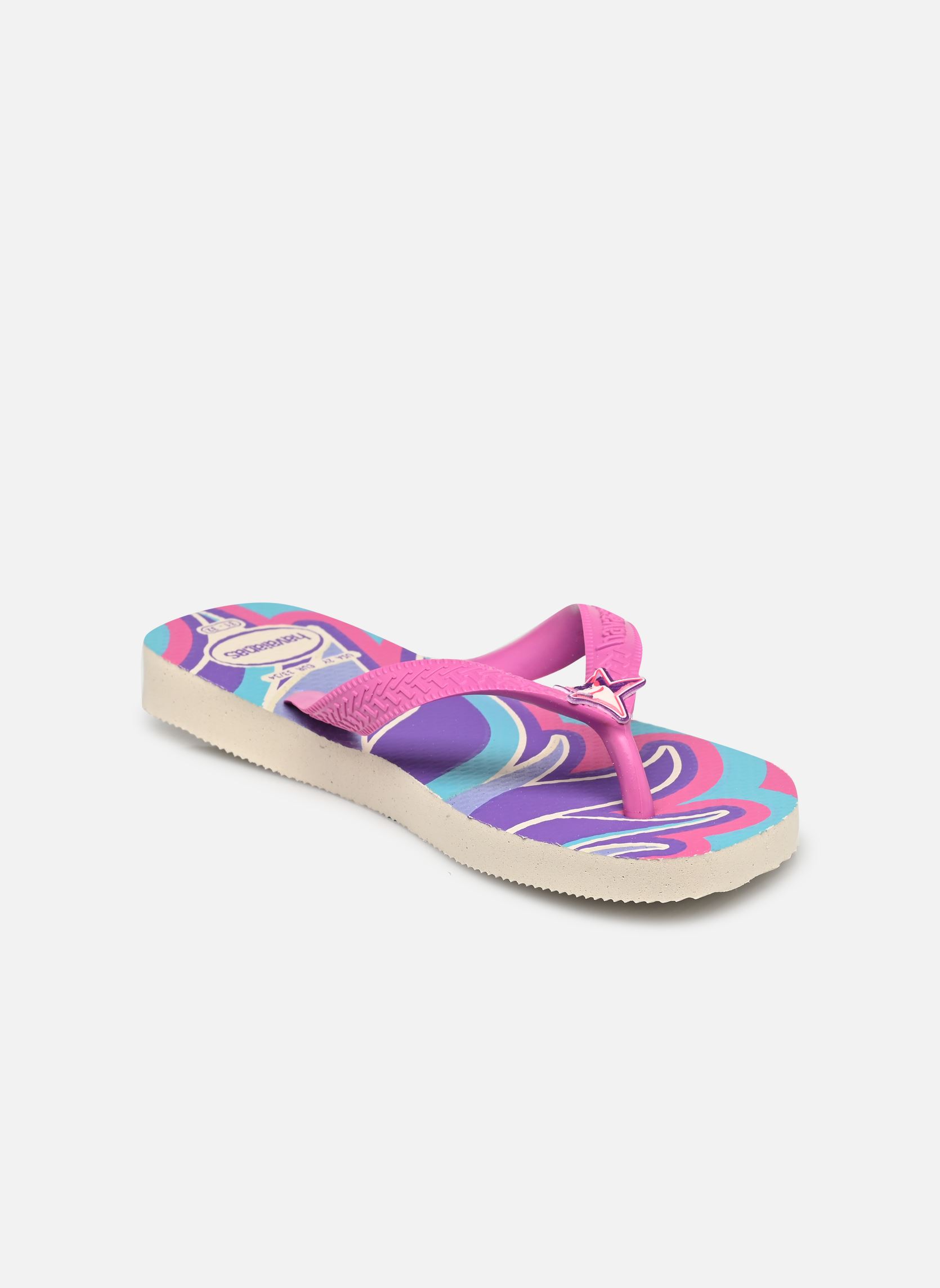 Flip-Flops Kids Fantasy mädchen mehrfarbig Havaianas Flip-Flops Kids Fantasy mädchen mehrfarbig BEIGE/MAGENTA NEON