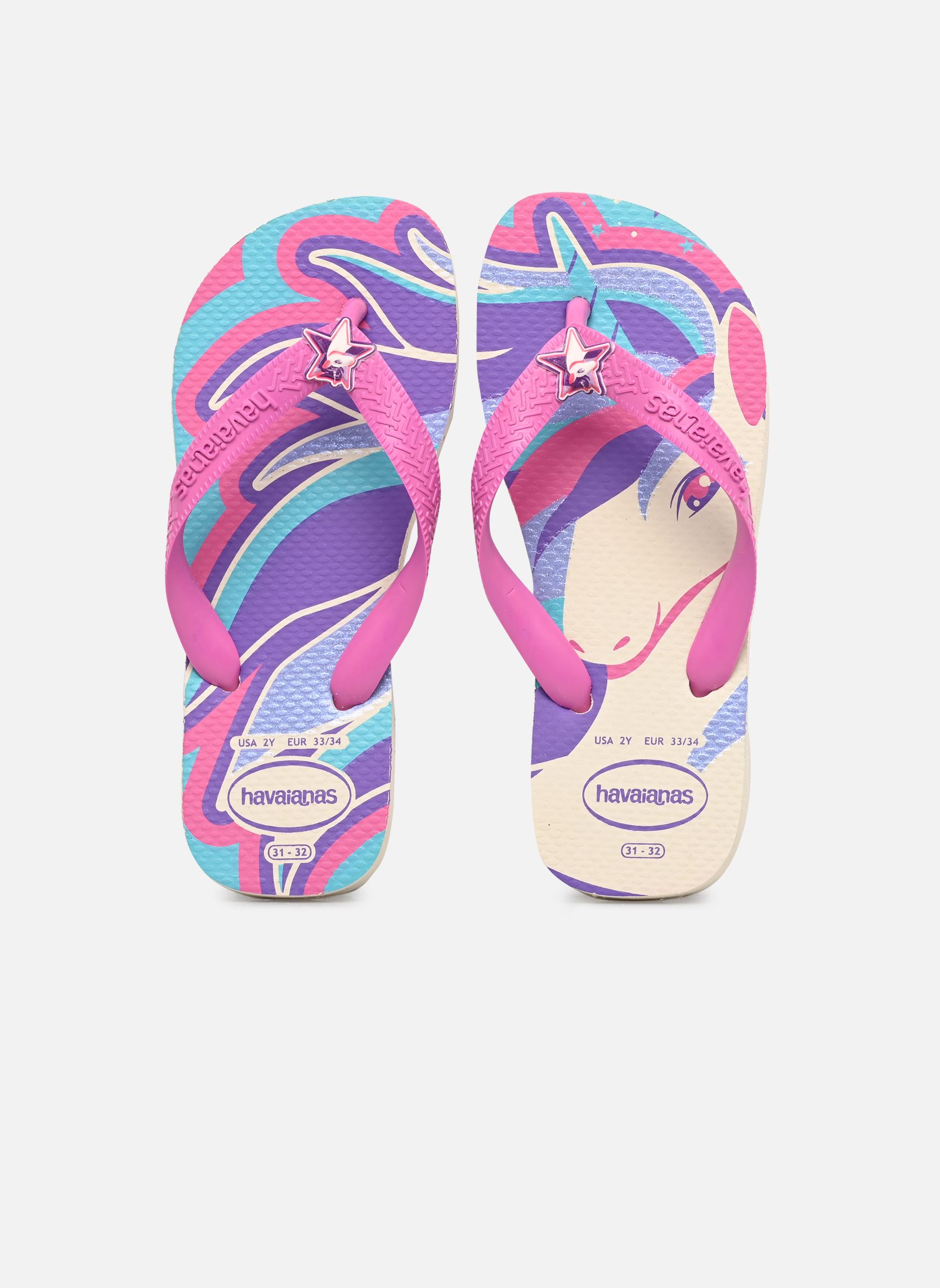 Tongs enfant Havaianas KIDS FANTASY 35 / - vue 3