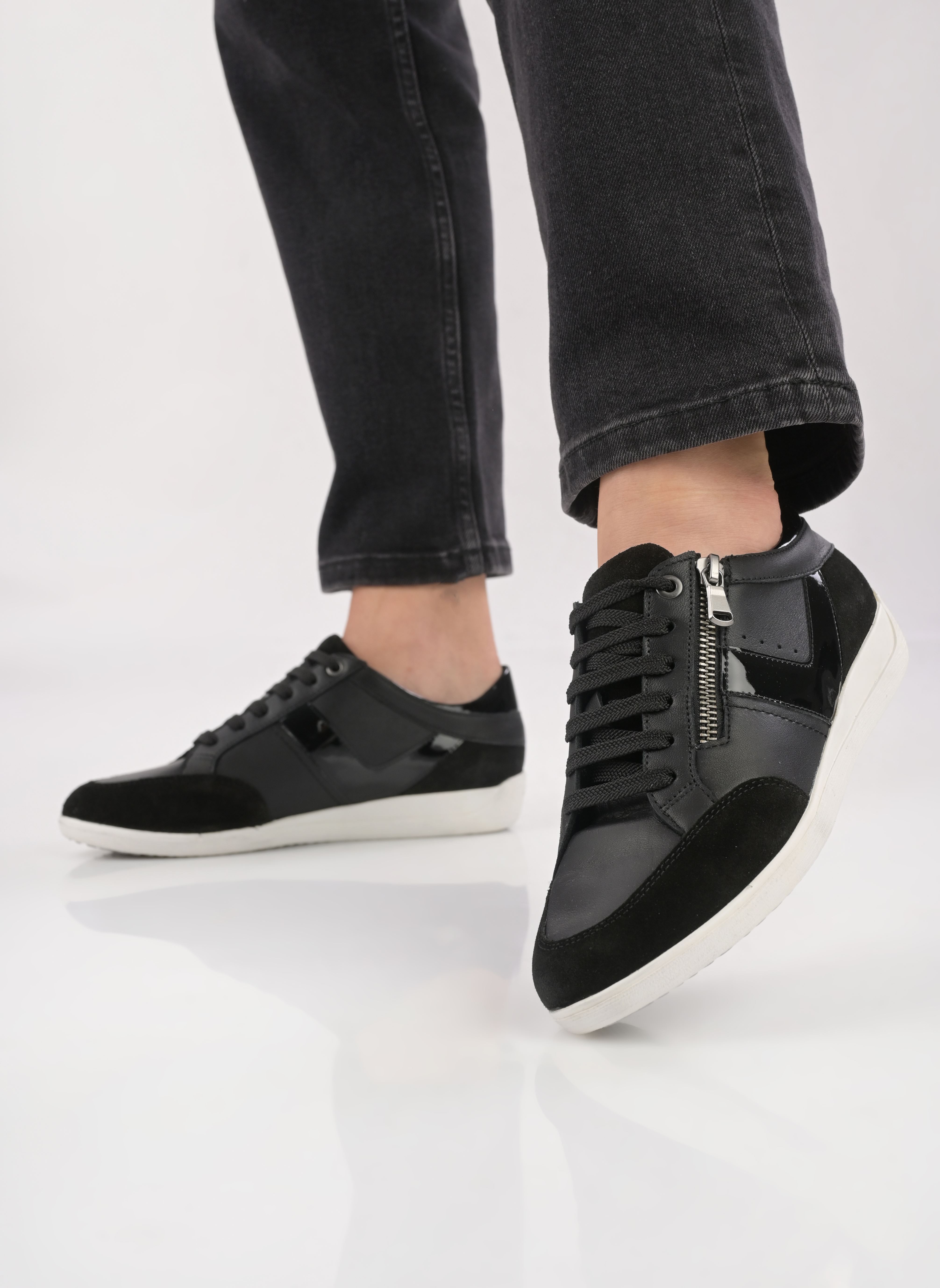 Baskets basses D Myria B femme noir Geox Baskets basses D Myria B femme noir Noir