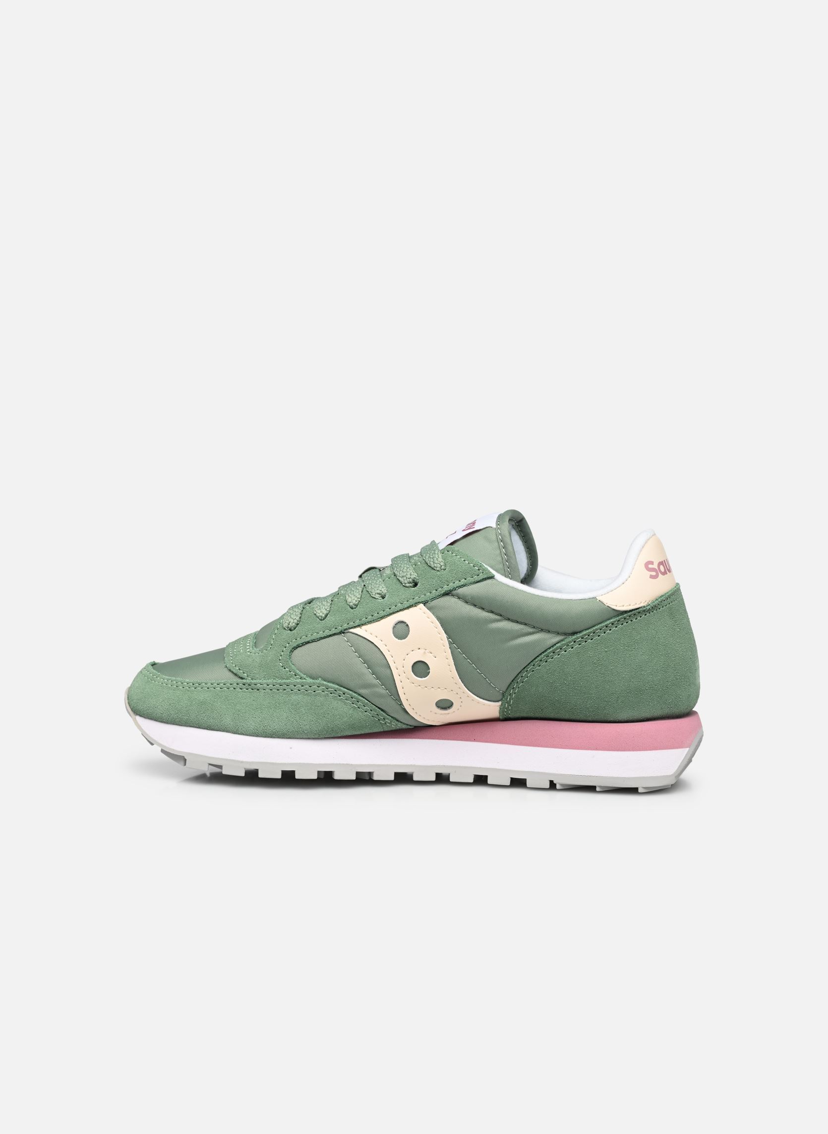 Niedrige Sneaker Jazz Original damen grün Saucony Niedrige Sneaker Jazz Original damen grün Emerald/Cream
