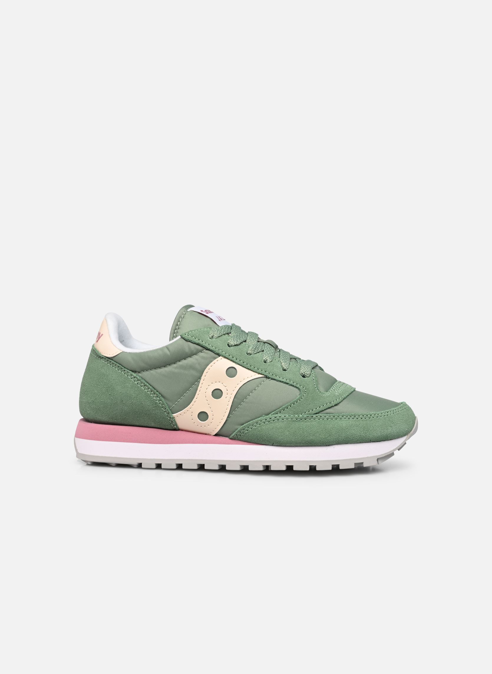 Niedrige Sneaker Jazz Original damen grün Saucony Niedrige Sneaker Jazz Original damen grün Emerald/Cream