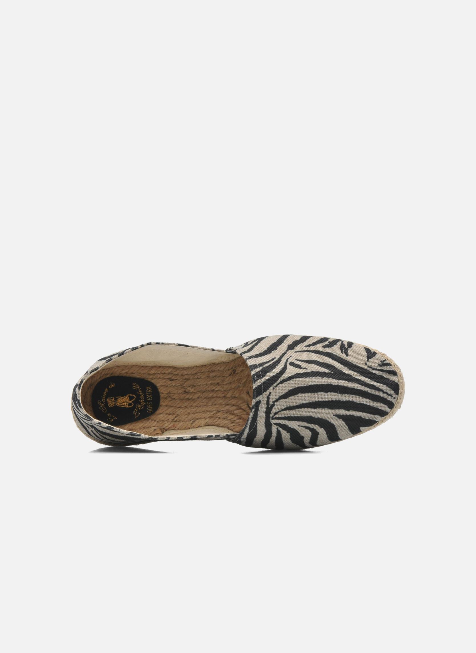 Flache Espadrilles Espadrille 324 Rustic damen mehrfarbig La maison de l'espadrille Flache Espadrilles Espadrille 324 Rustic damen mehrfarbig ZEBRE