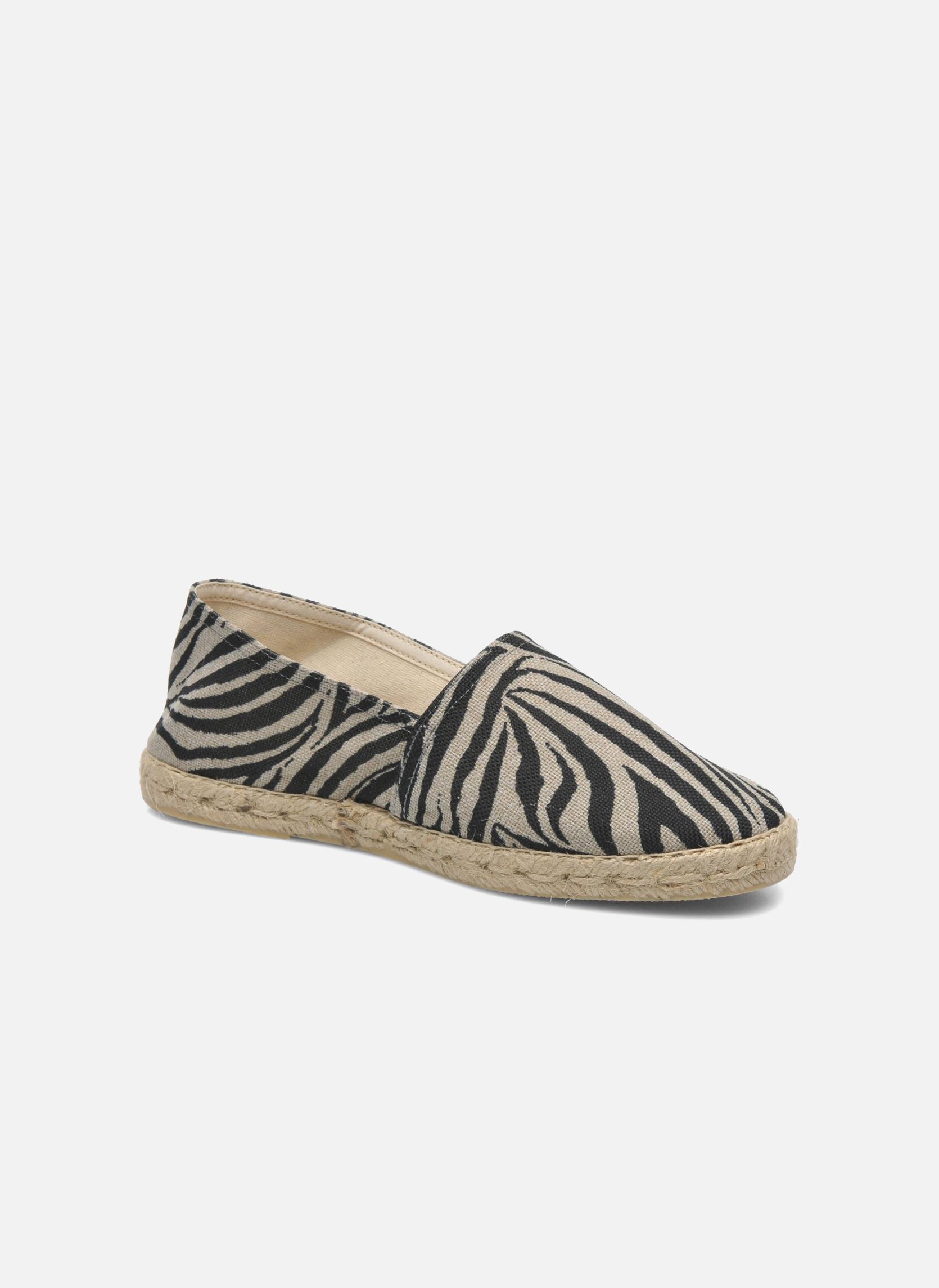 Flache Espadrilles Espadrille 324 Rustic damen mehrfarbig La maison de l'espadrille Flache Espadrilles Espadrille 324 Rustic damen mehrfarbig ZEBRE