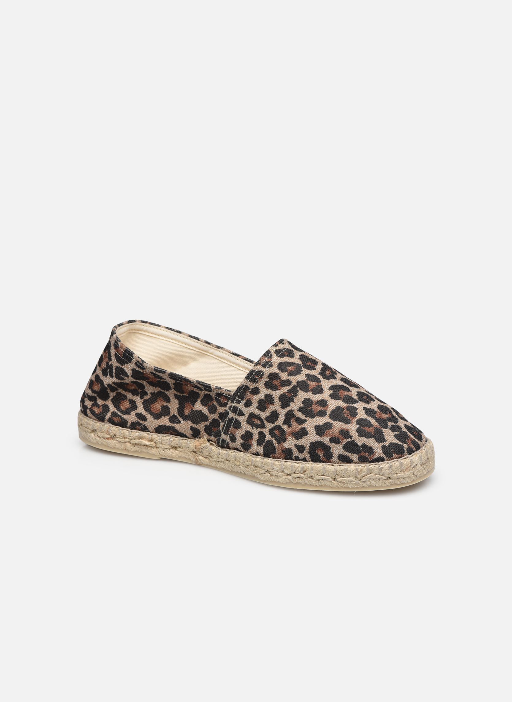 Flache Espadrilles Espadrille 324 Rustic damen mehrfarbig La maison de l'espadrille Flache Espadrilles Espadrille 324 Rustic damen mehrfarbig Leopard